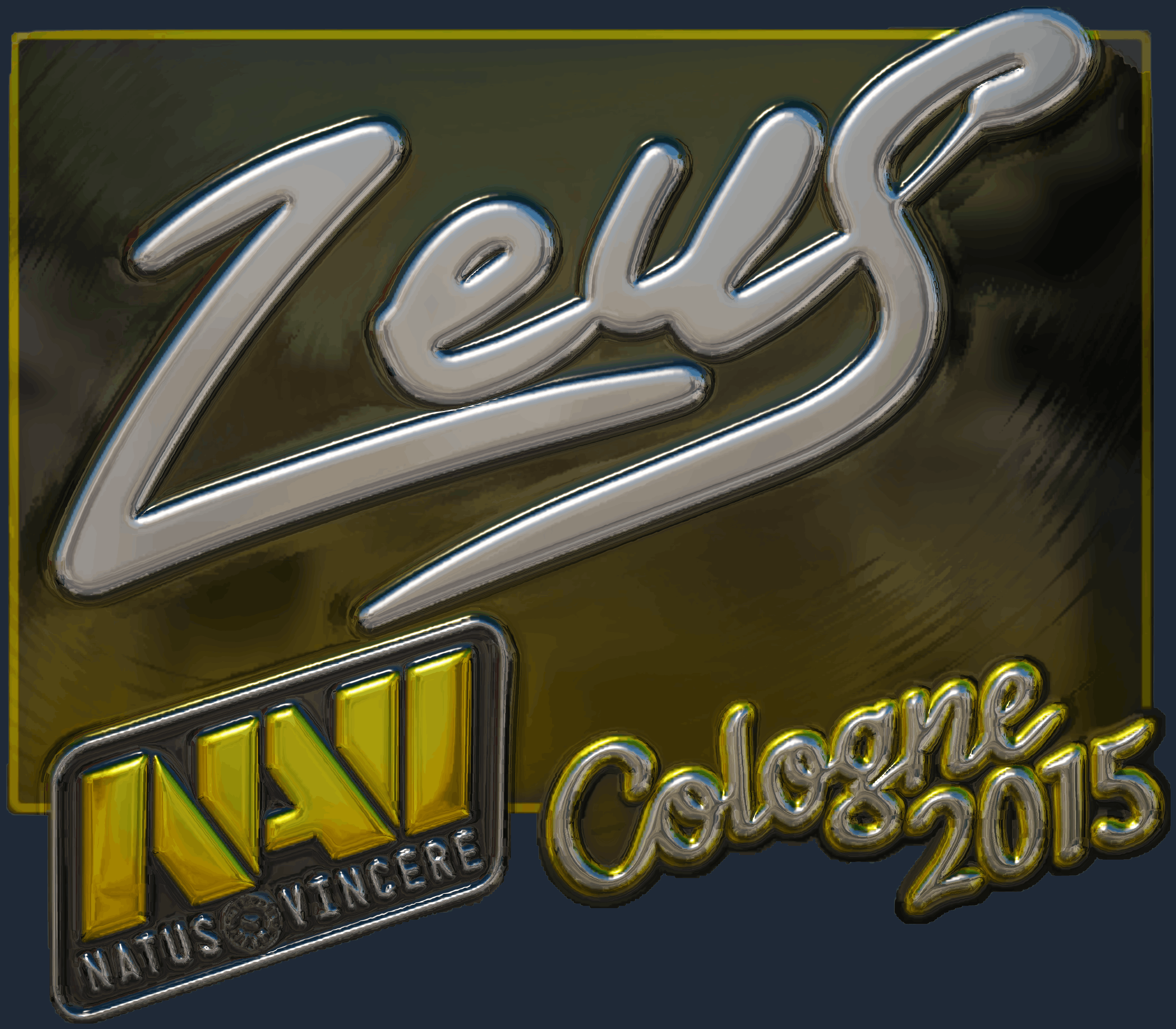 Sticker | Zeus (Foil) | Cologne 2015 Image
