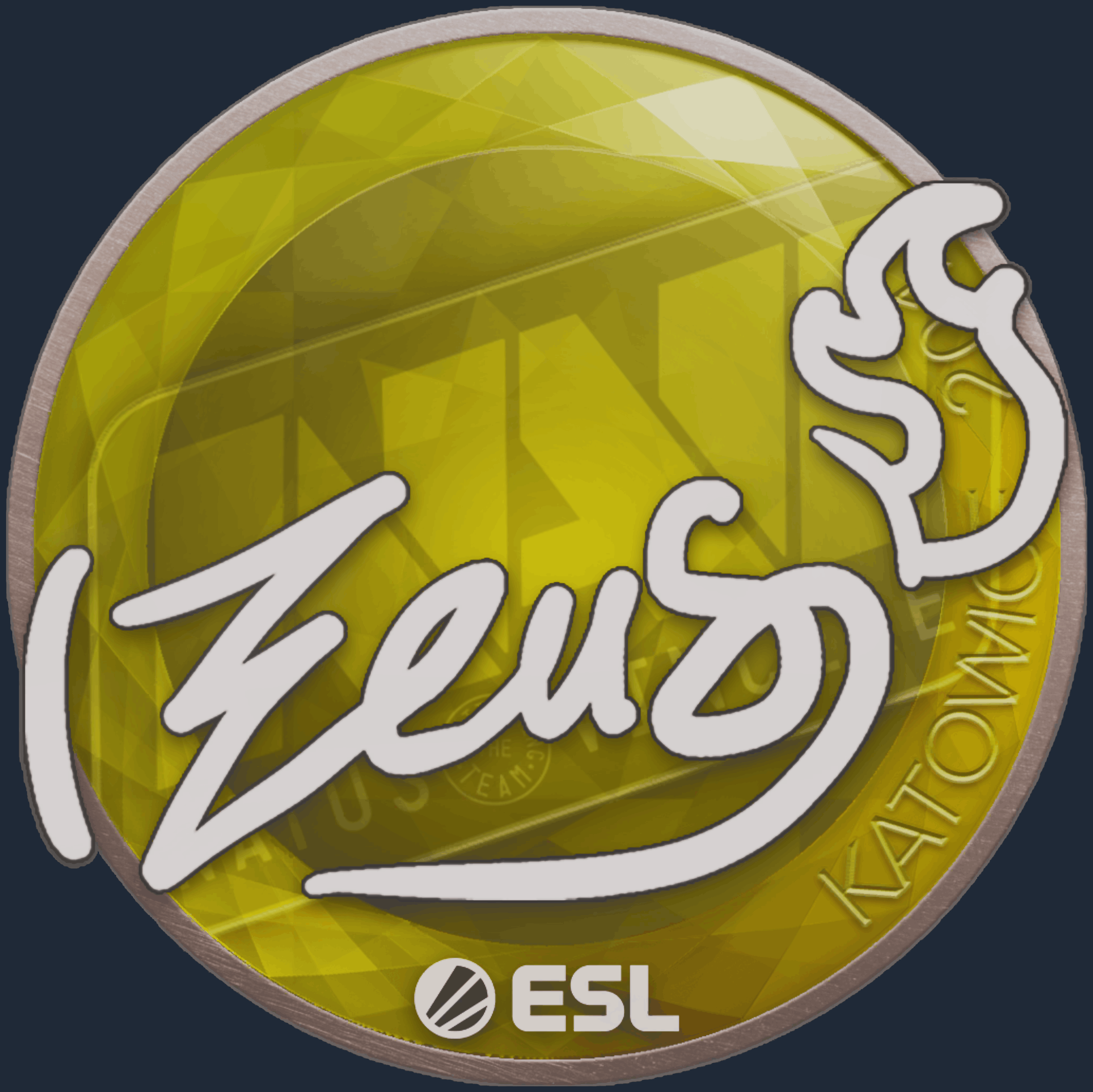 Sticker | Zeus | Katowice 2019 Image
