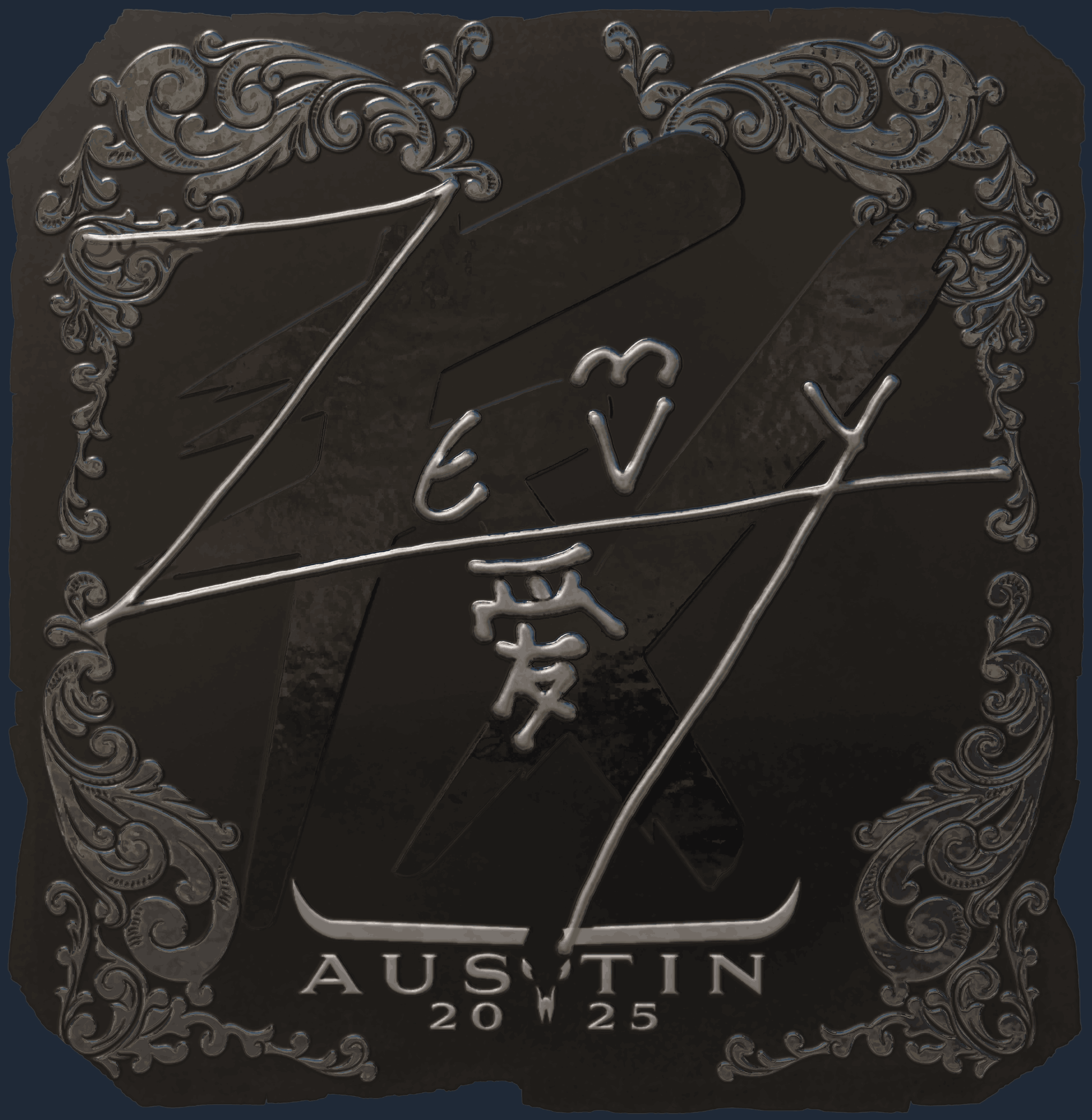 Sticker | zevy (Foil) | Austin 2025 Image