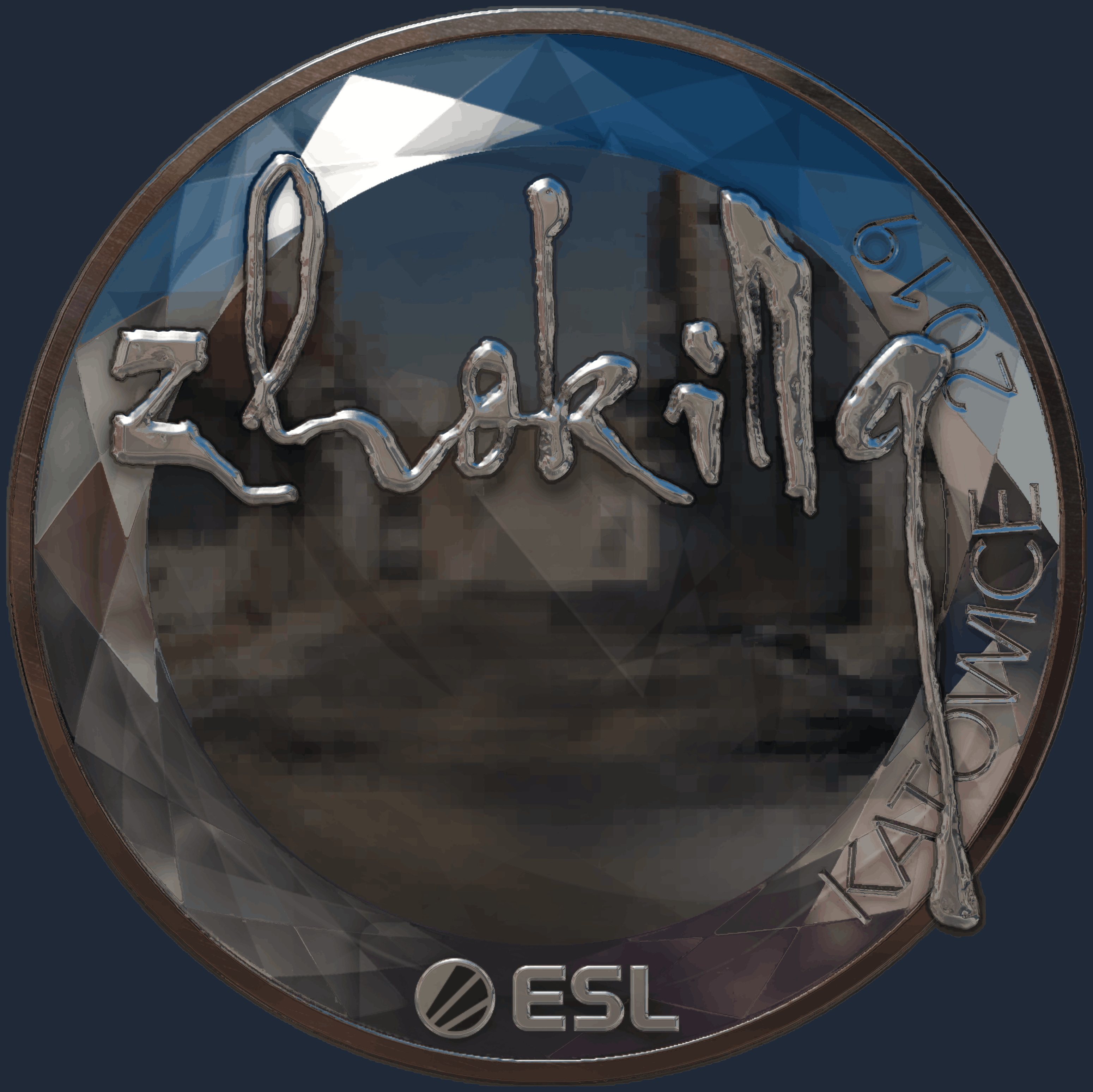 Sticker | zhokiNg (Foil) | Katowice 2019 Image