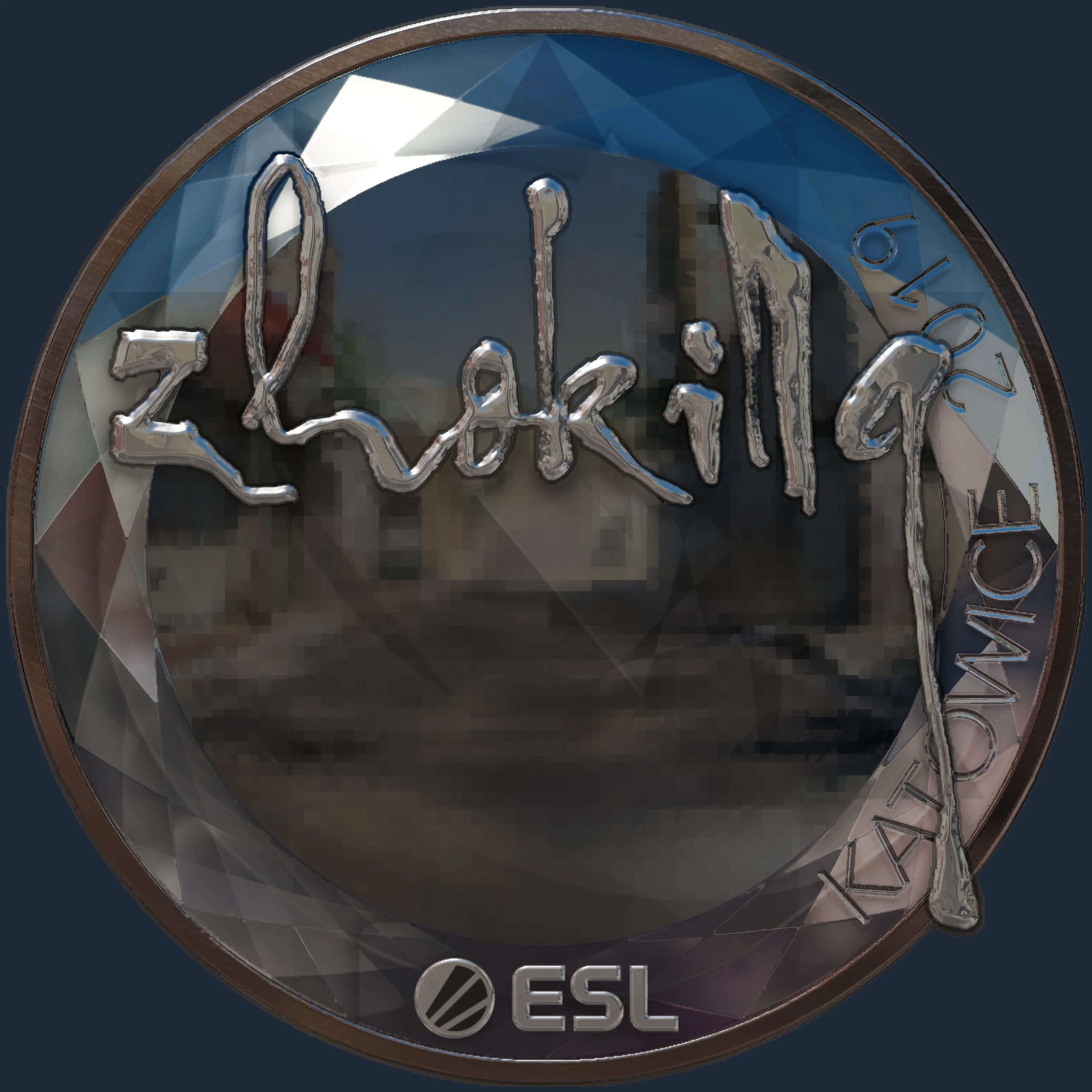 Sticker | zhokiNg (Foil) | Katowice 2019 Image