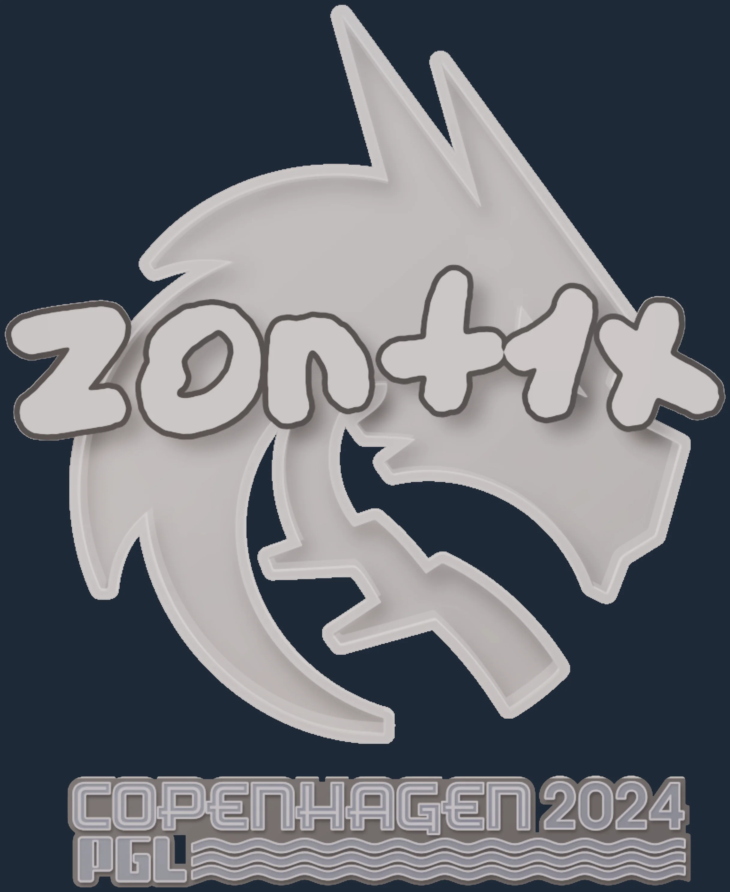 Sticker | zont1x | Copenhagen 2024 Image