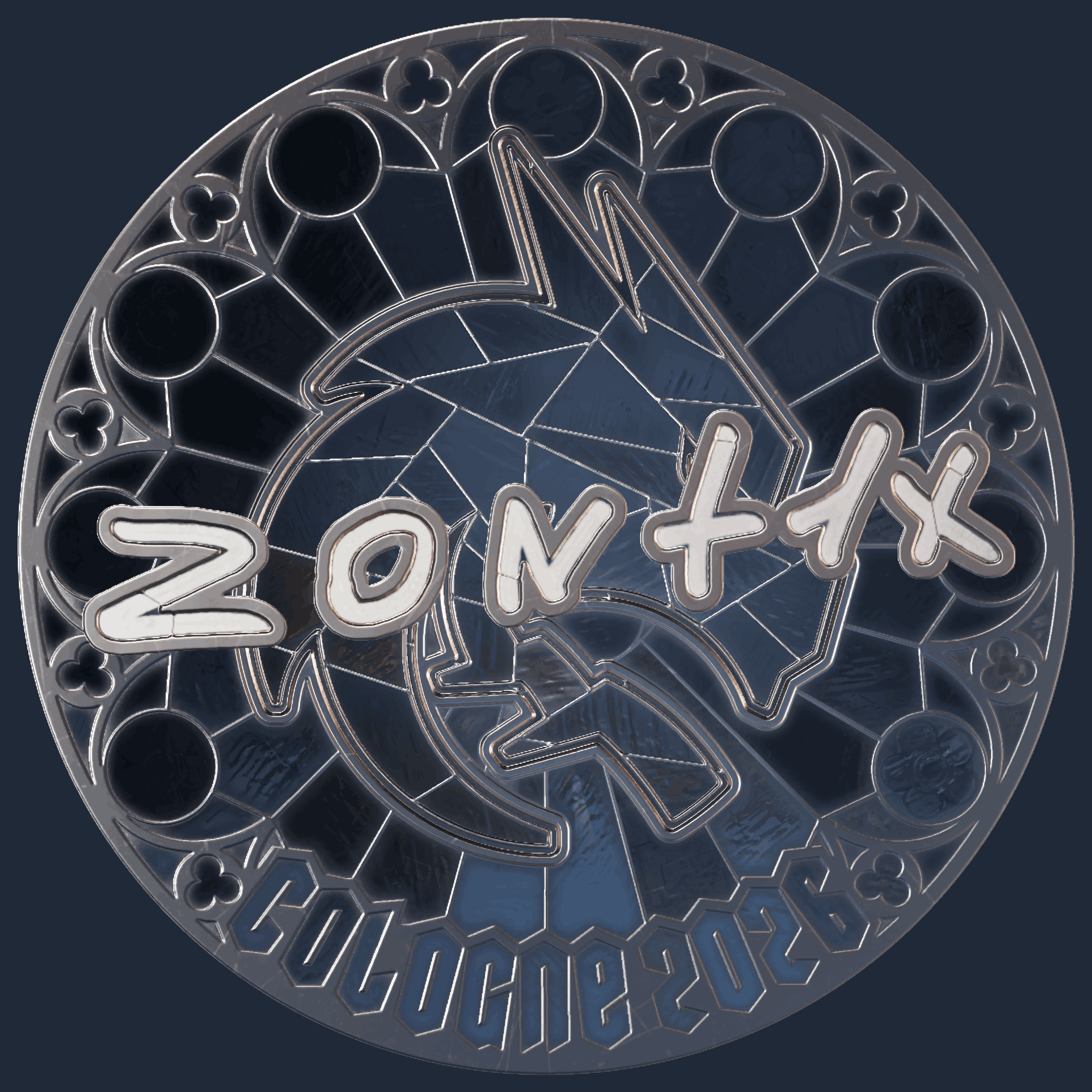 Sticker | zont1x (Foil) | Cologne 2026 Image