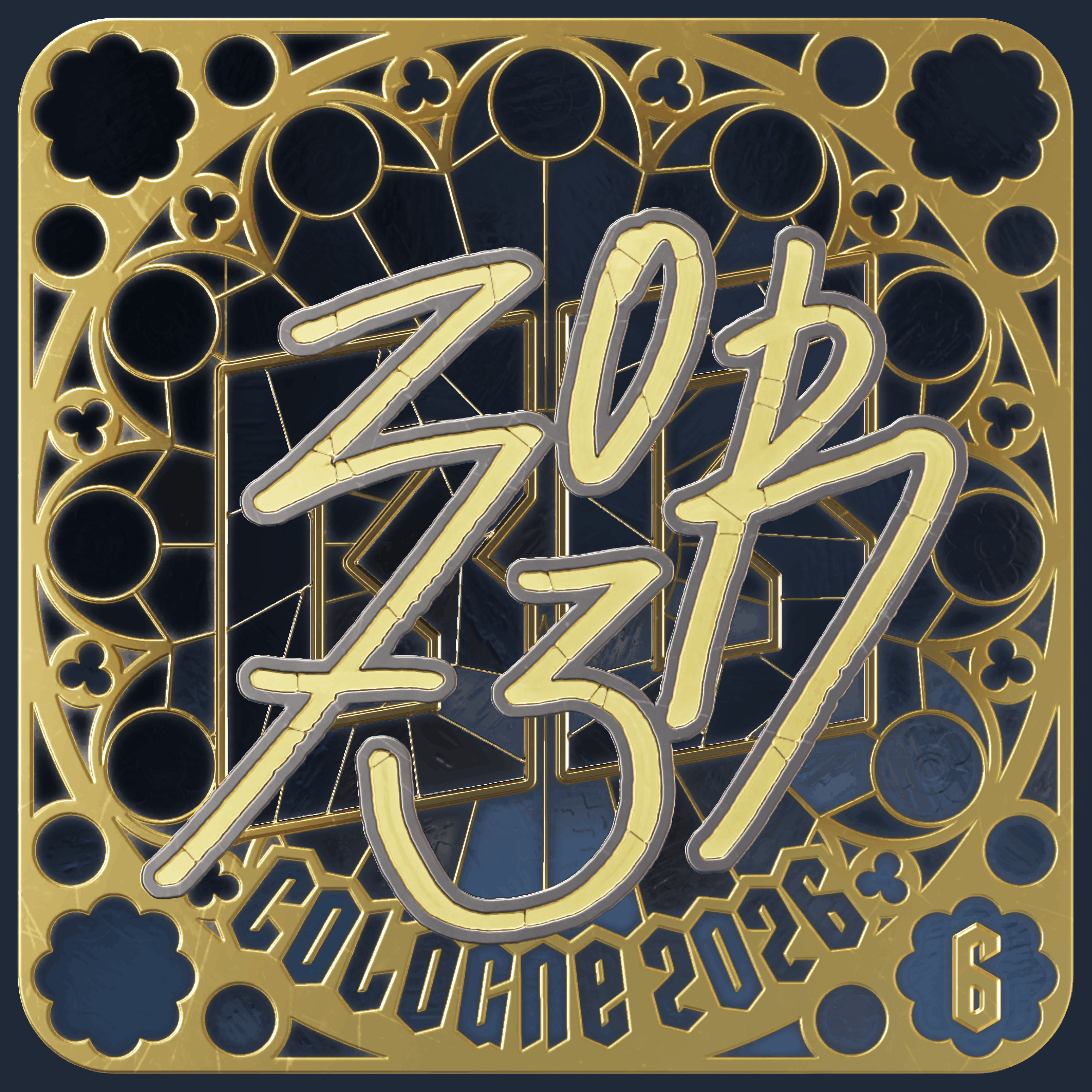 Sticker | zorte (Gold, Ranked) | Cologne 2026 Image