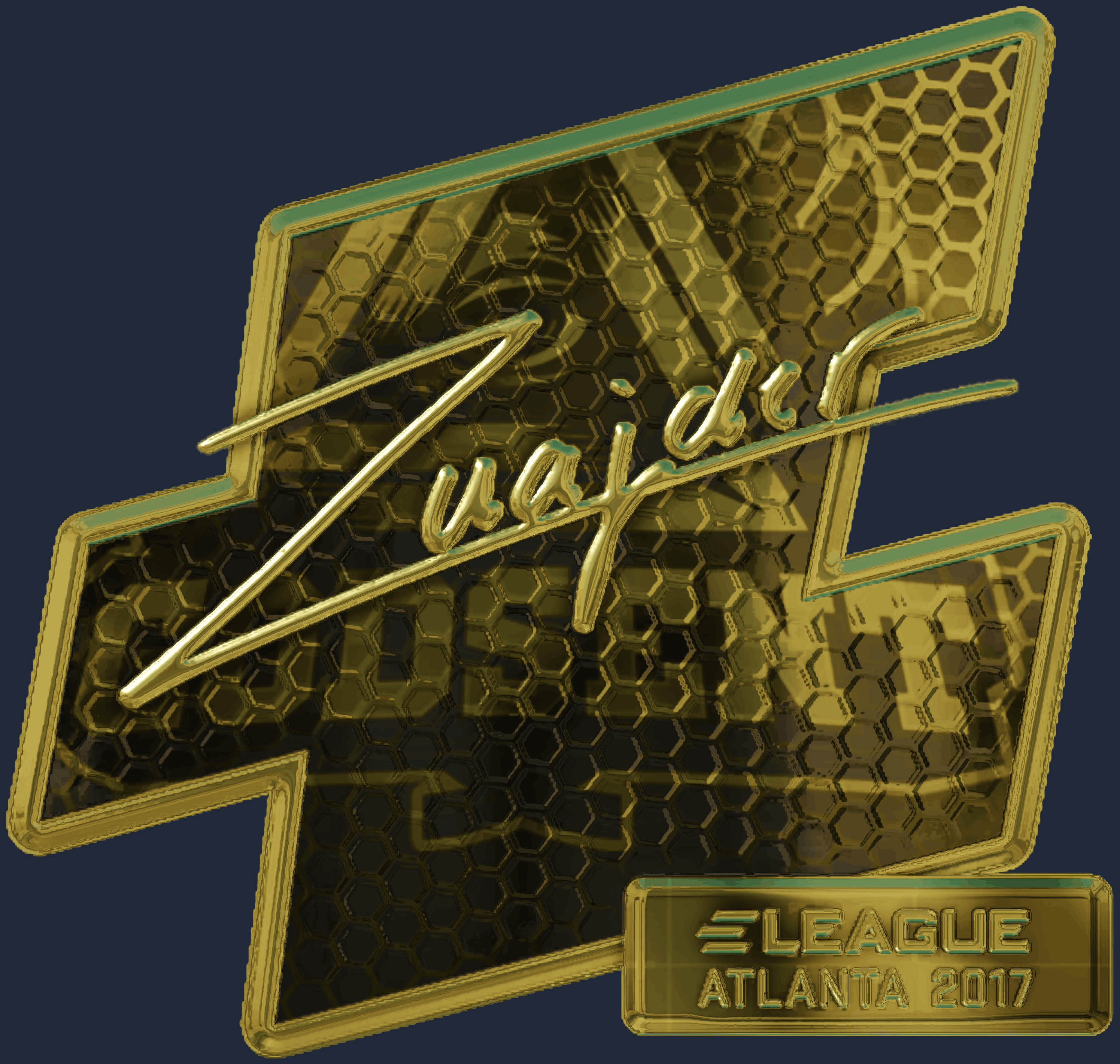 Sticker | znajder (Gold) | Atlanta 2017 Image