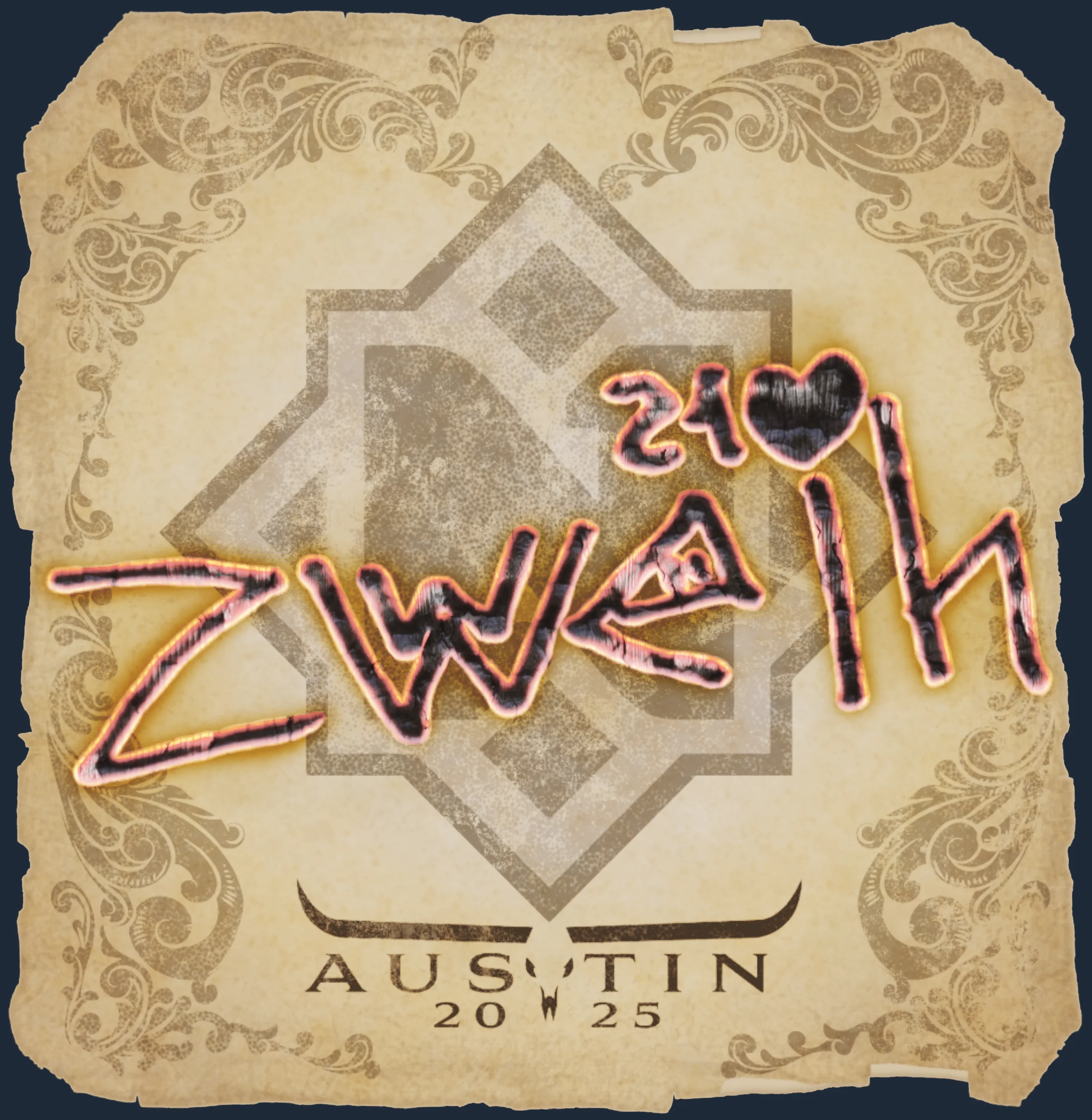Sticker | zweih | Austin 2025 Image