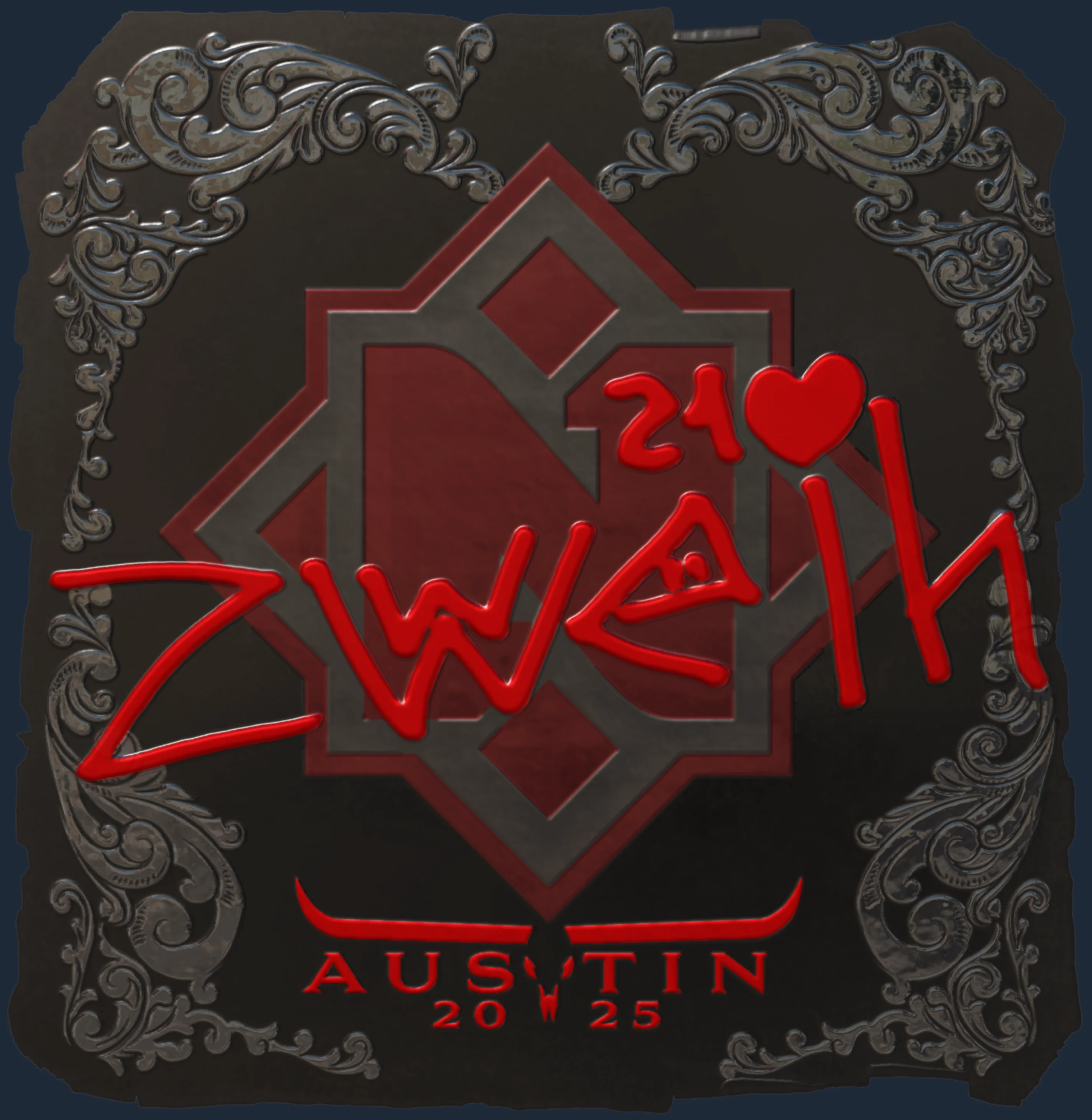 Sticker | zweih (Foil) | Austin 2025 Image