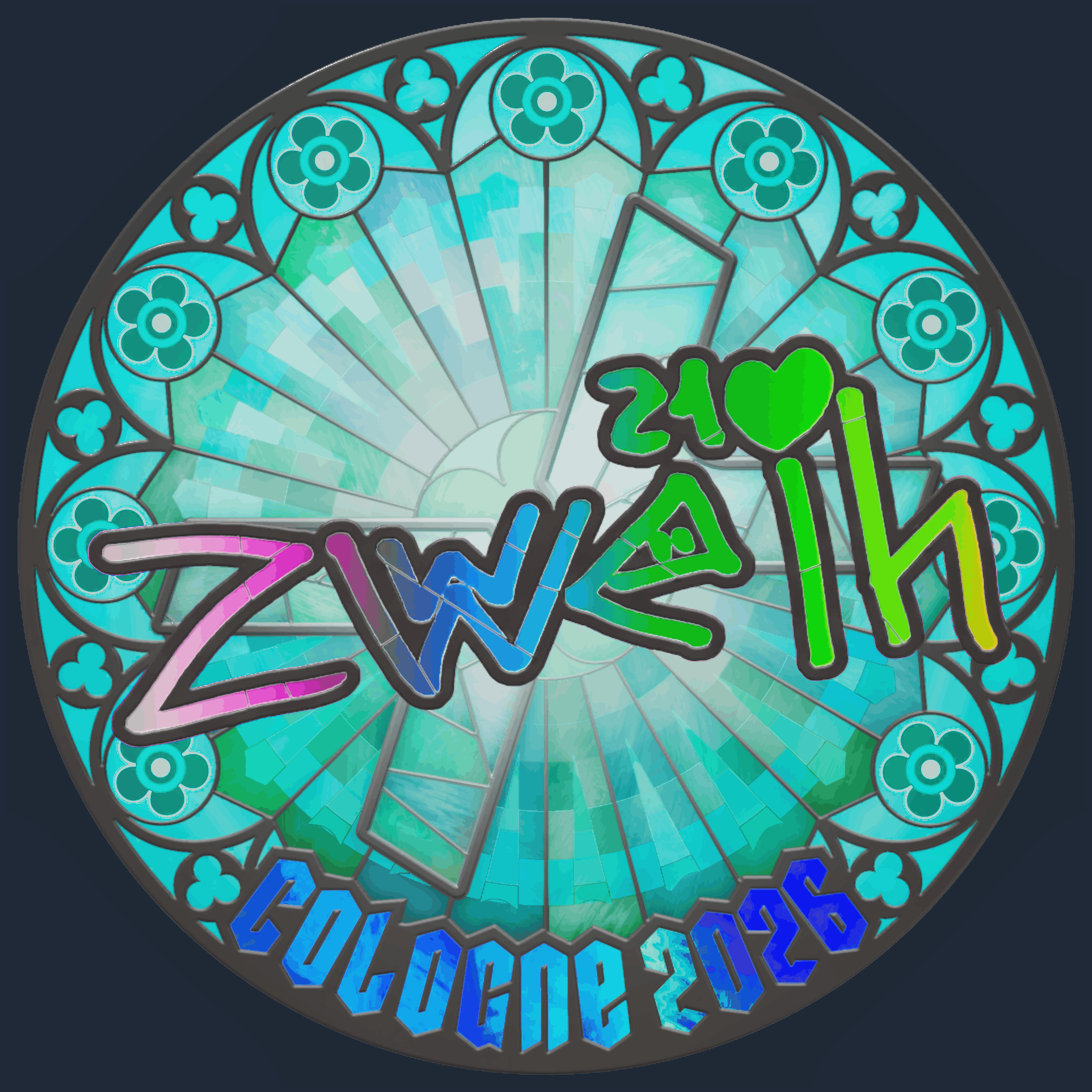 Sticker | zweih (Holo) | Cologne 2026 Image