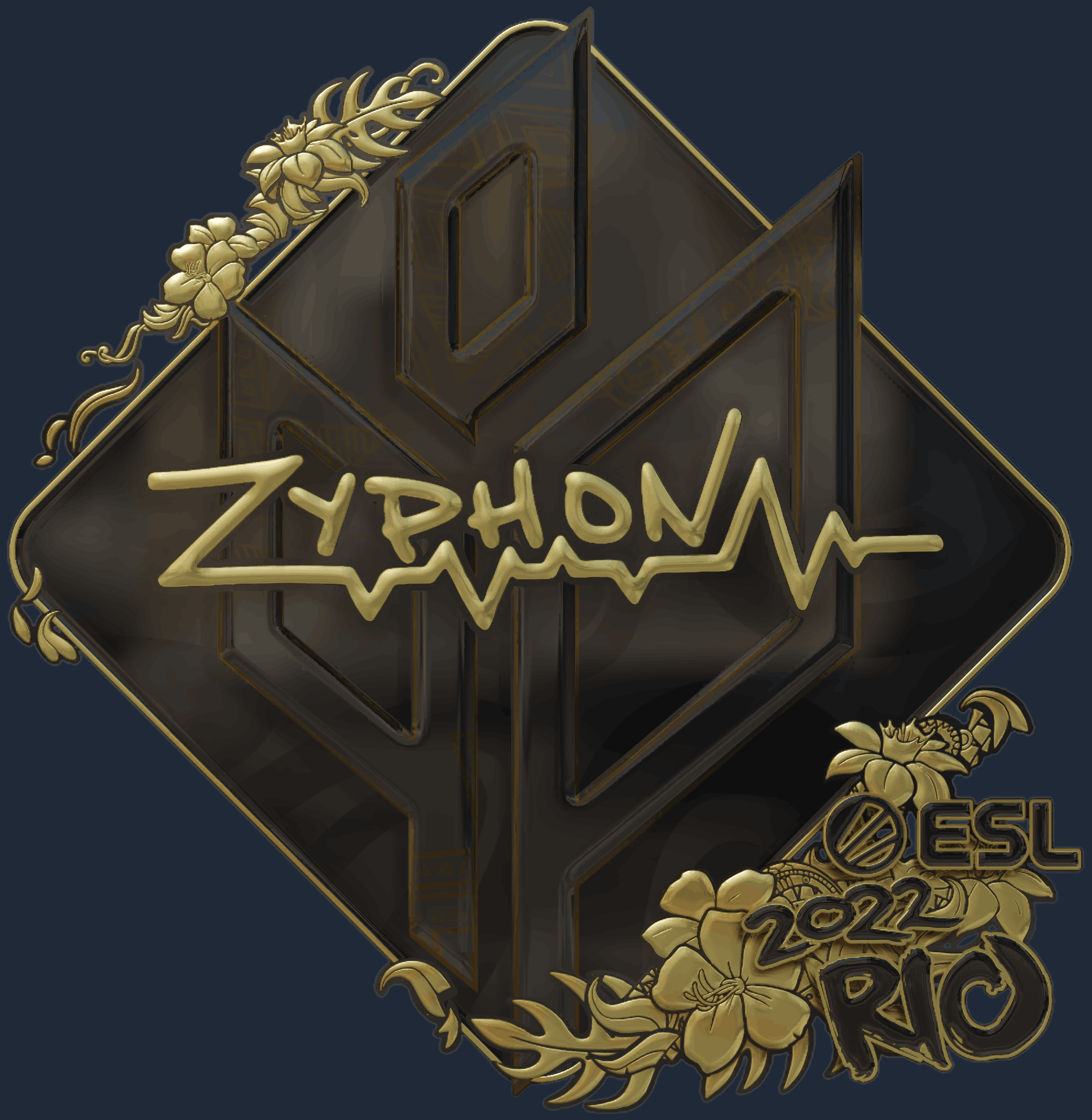 Sticker | Zyphon (Gold) | Rio 2022 Image
