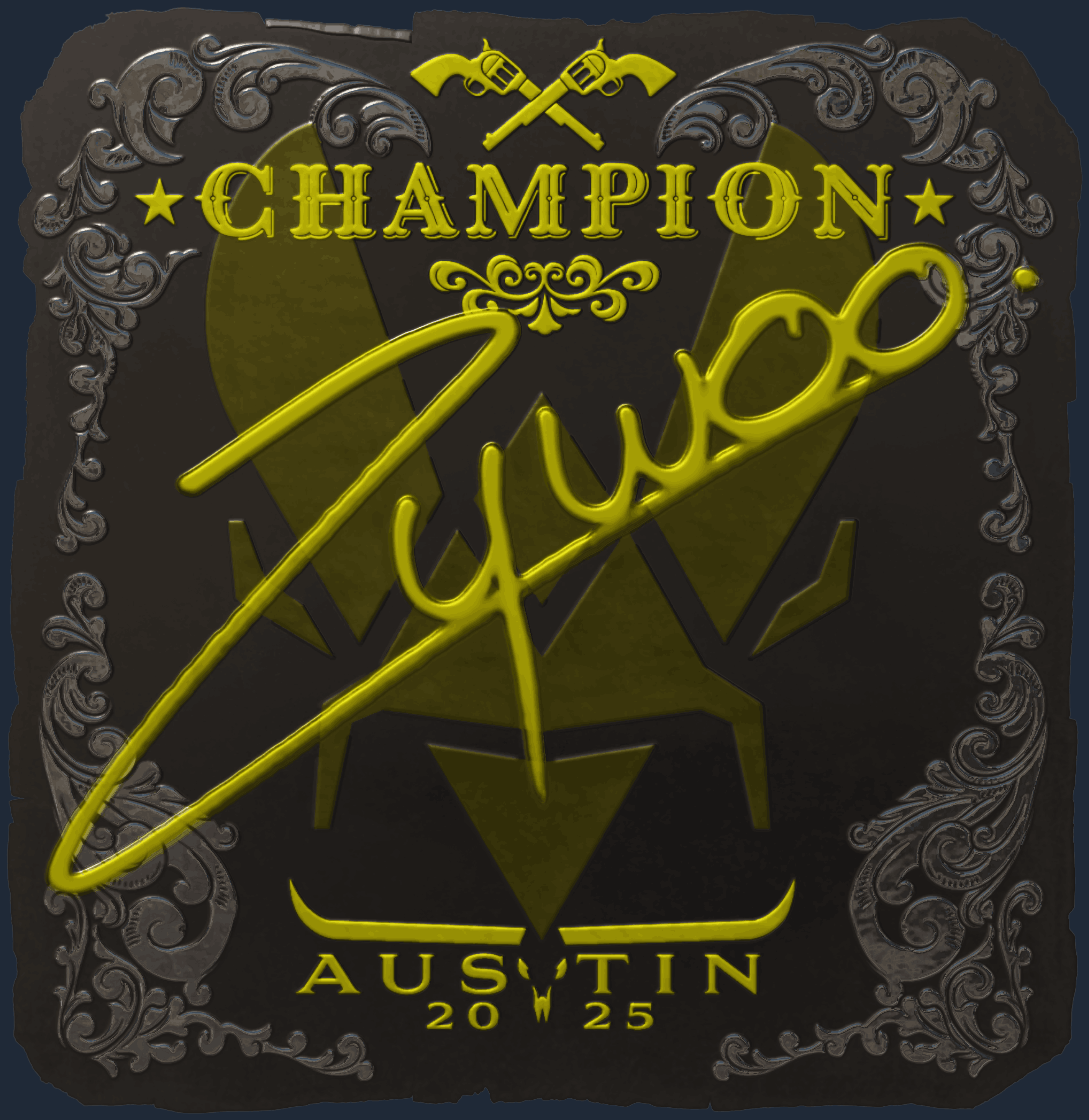 Sticker | ZywOo (Foil, Champion) | Austin 2025 Image