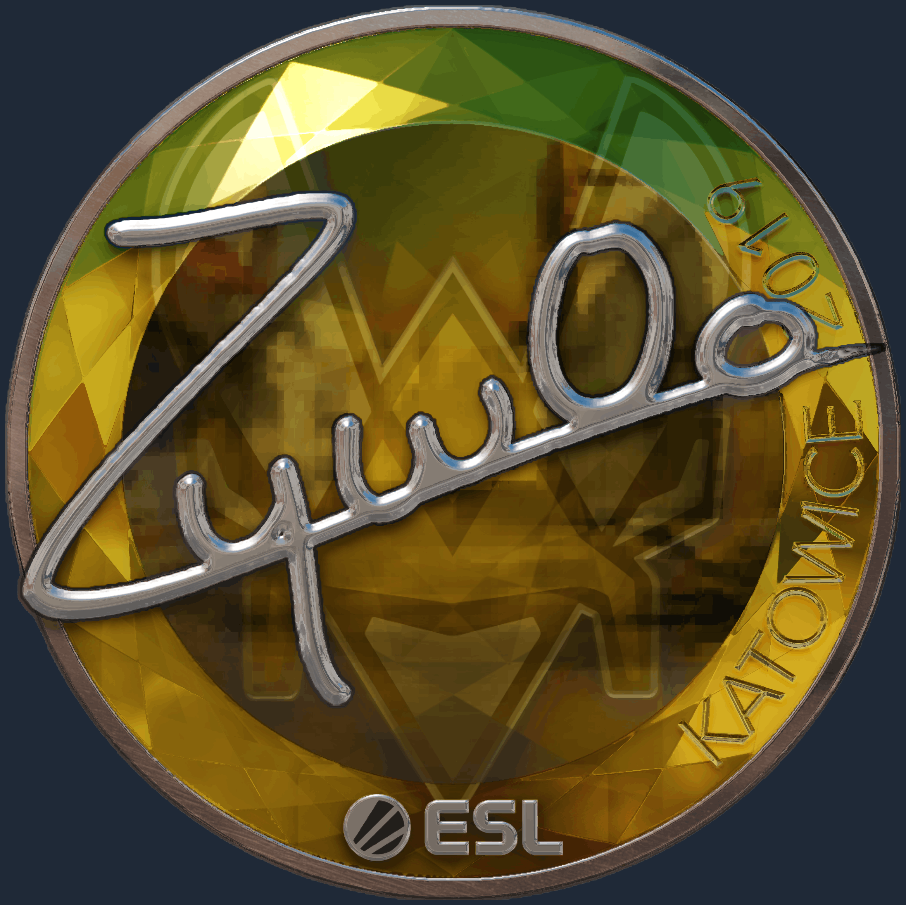 Sticker | ZywOo (Foil) | Katowice 2019 Image