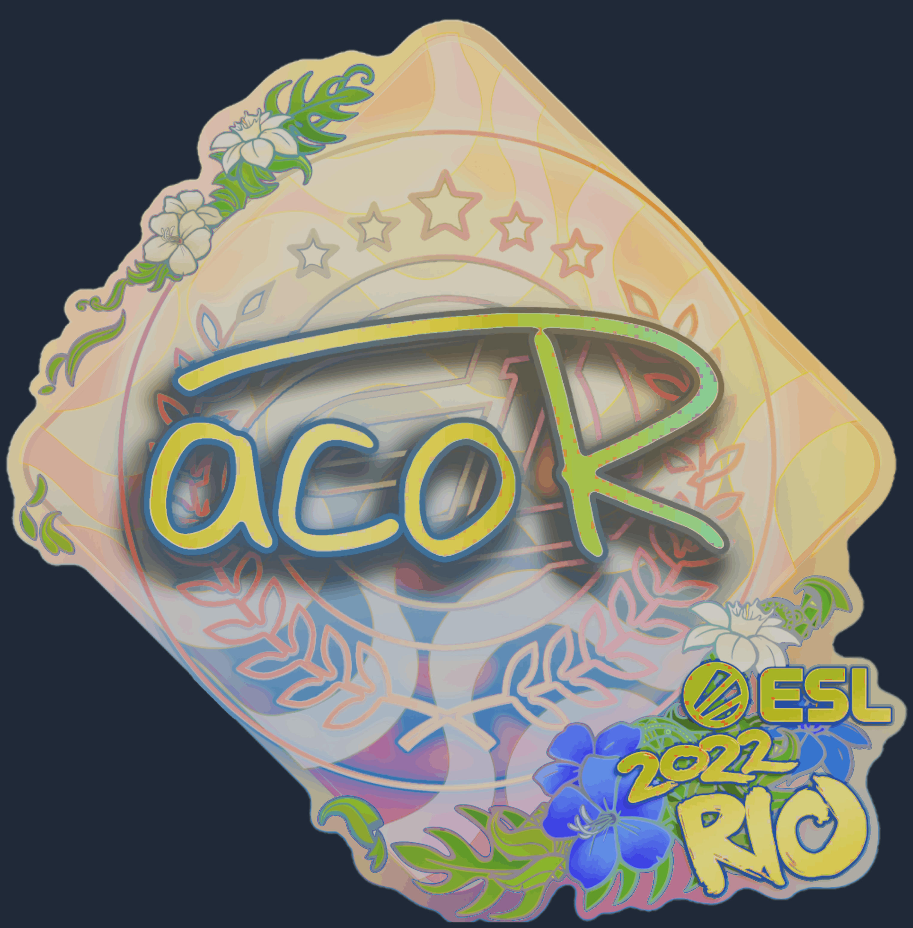 Sticker | acoR (Holo) | Rio 2022 Screenshot