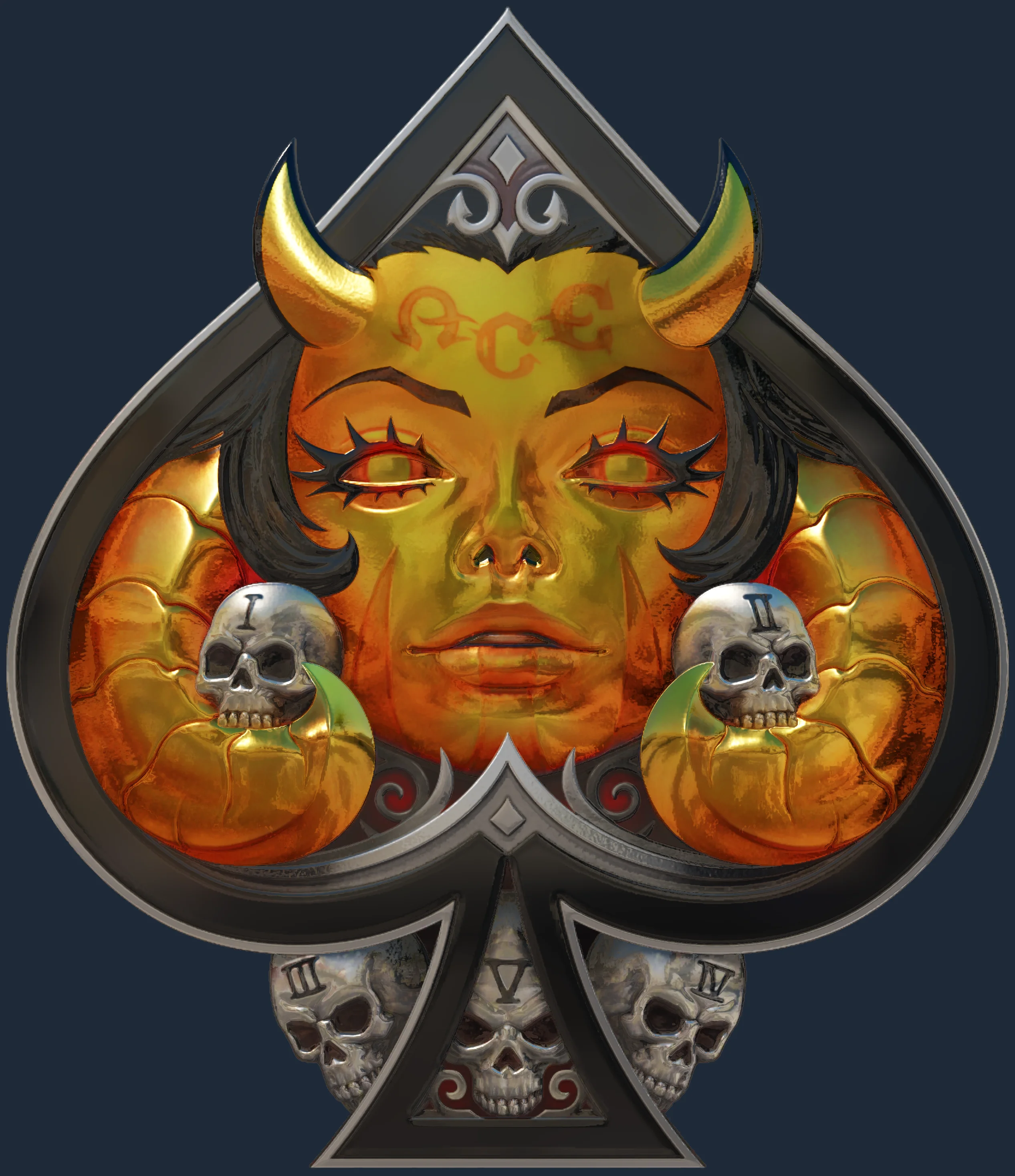Sticker | Ace Devil (Foil) Image