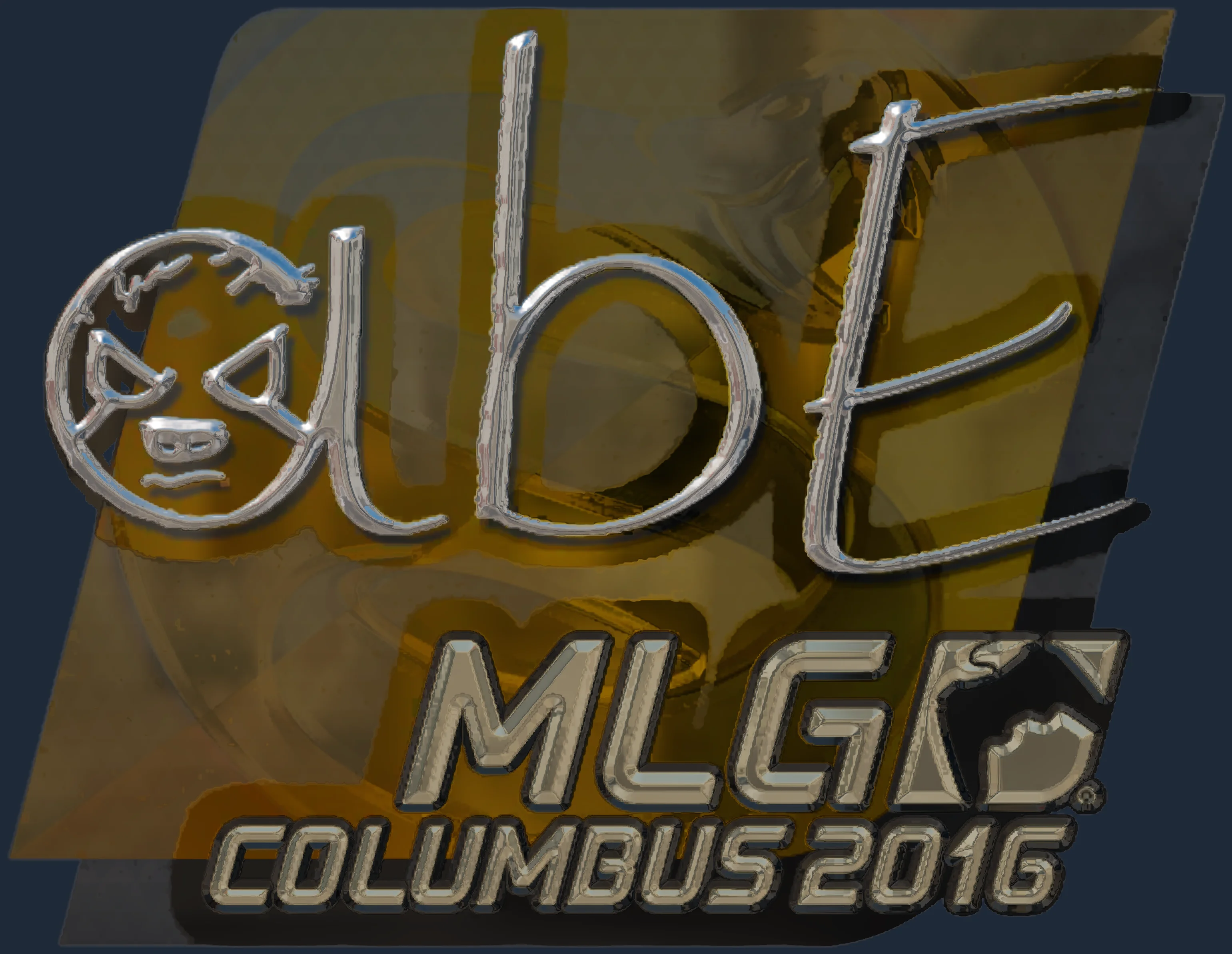 Sticker | abE (Foil) | MLG Columbus 2016 Image