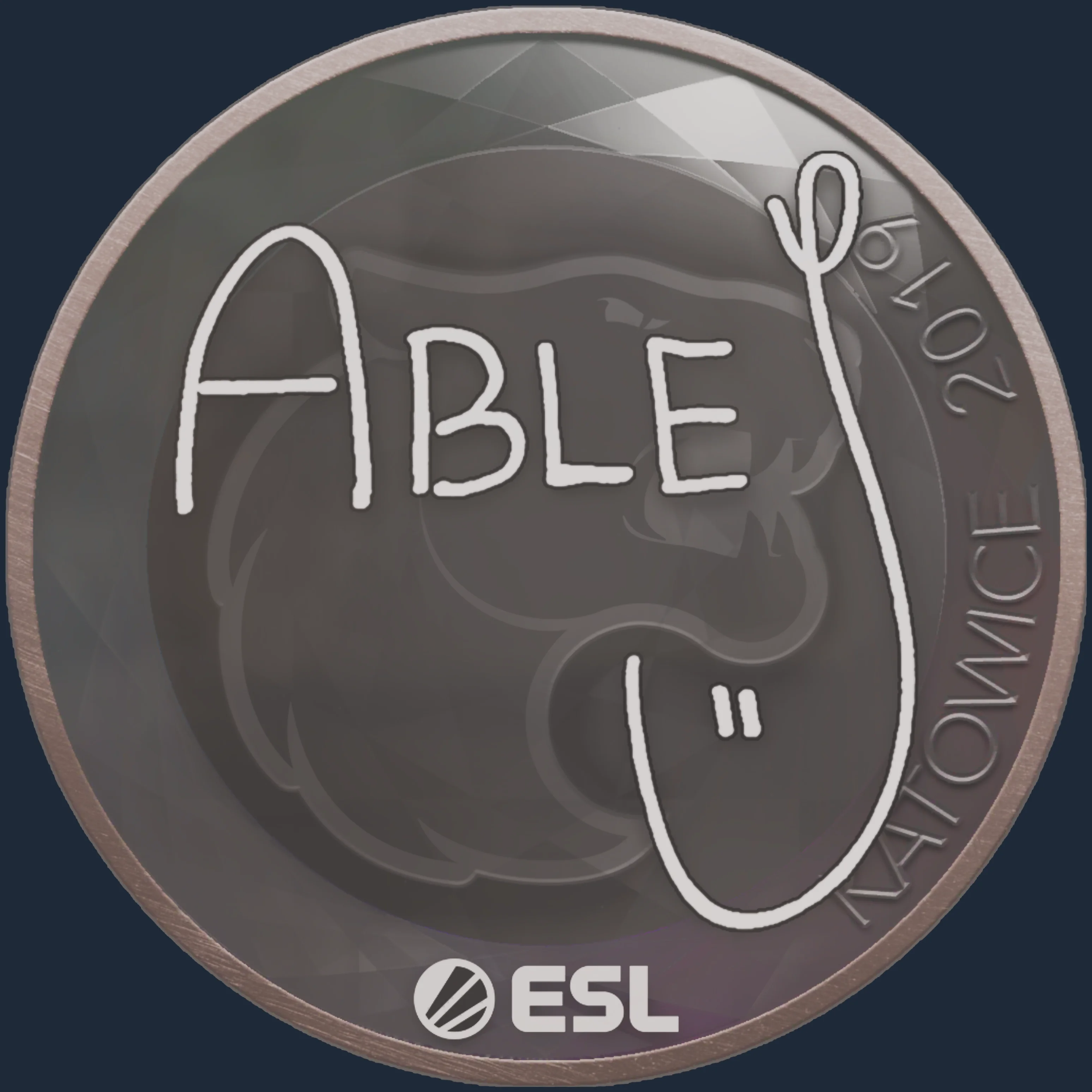 Sticker | ableJ | Katowice 2019 Image