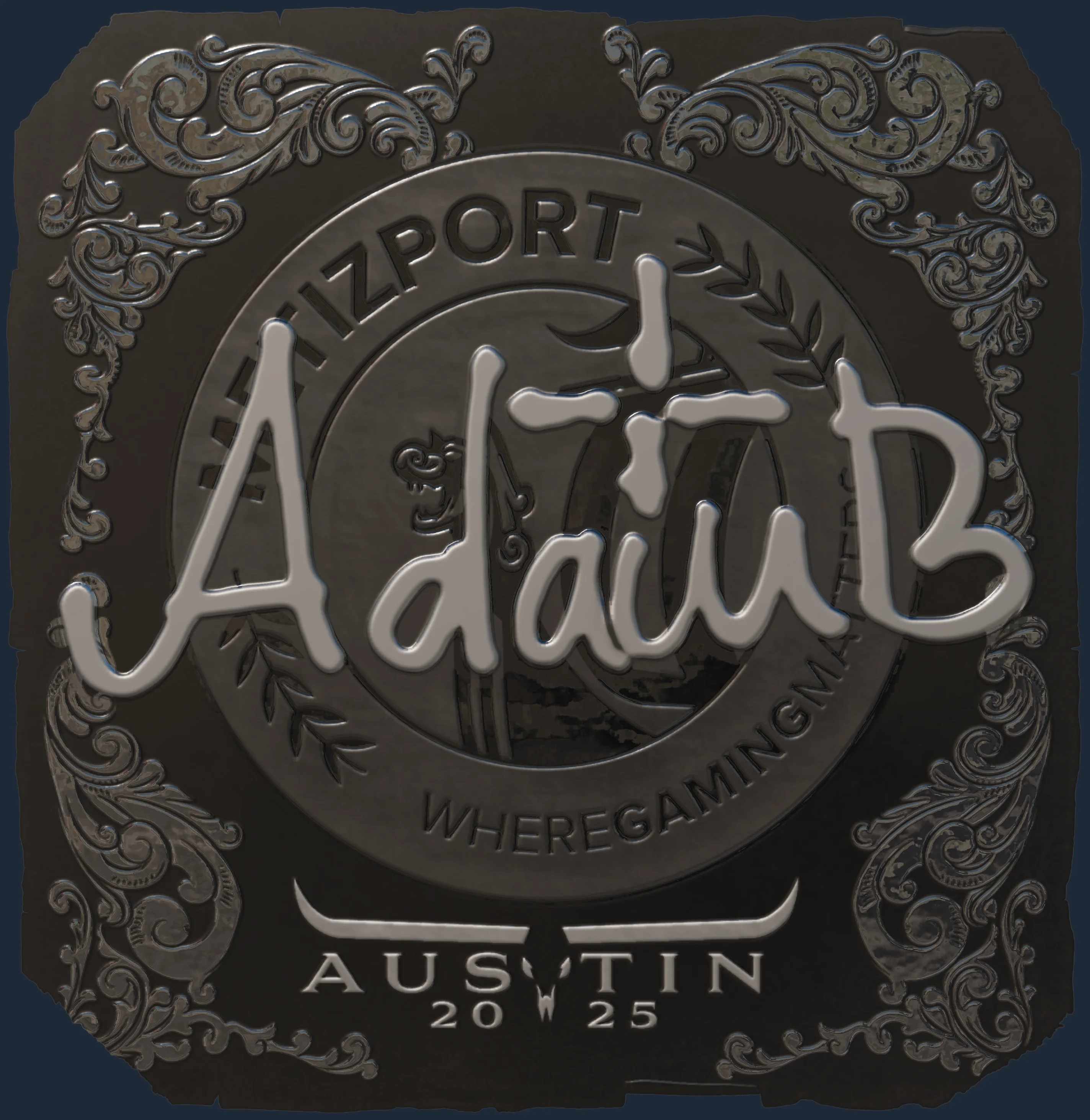 Sticker | adamb (Foil) | Austin 2025 Image
