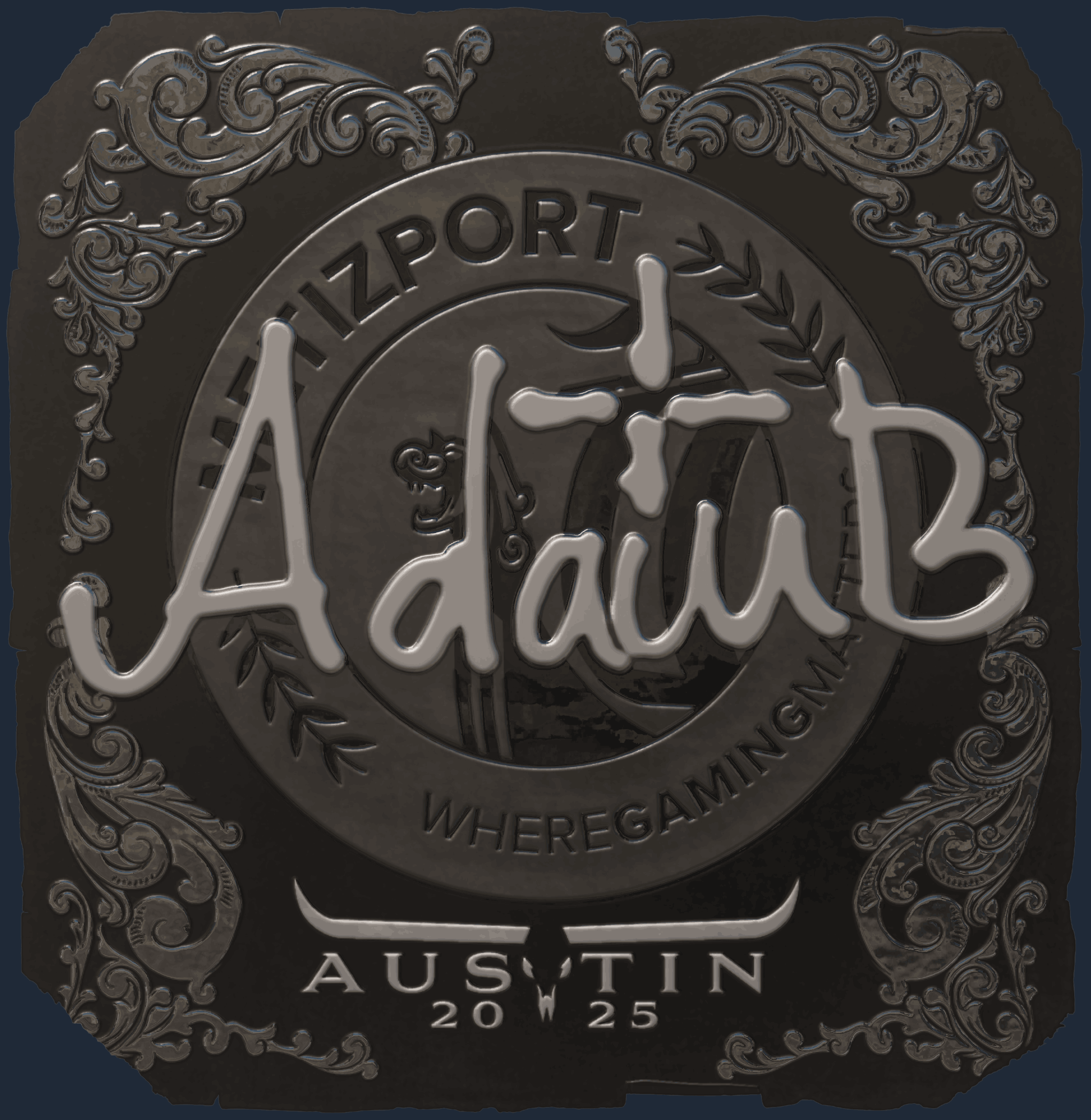 Sticker | adamb (Foil) | Austin 2025 Image