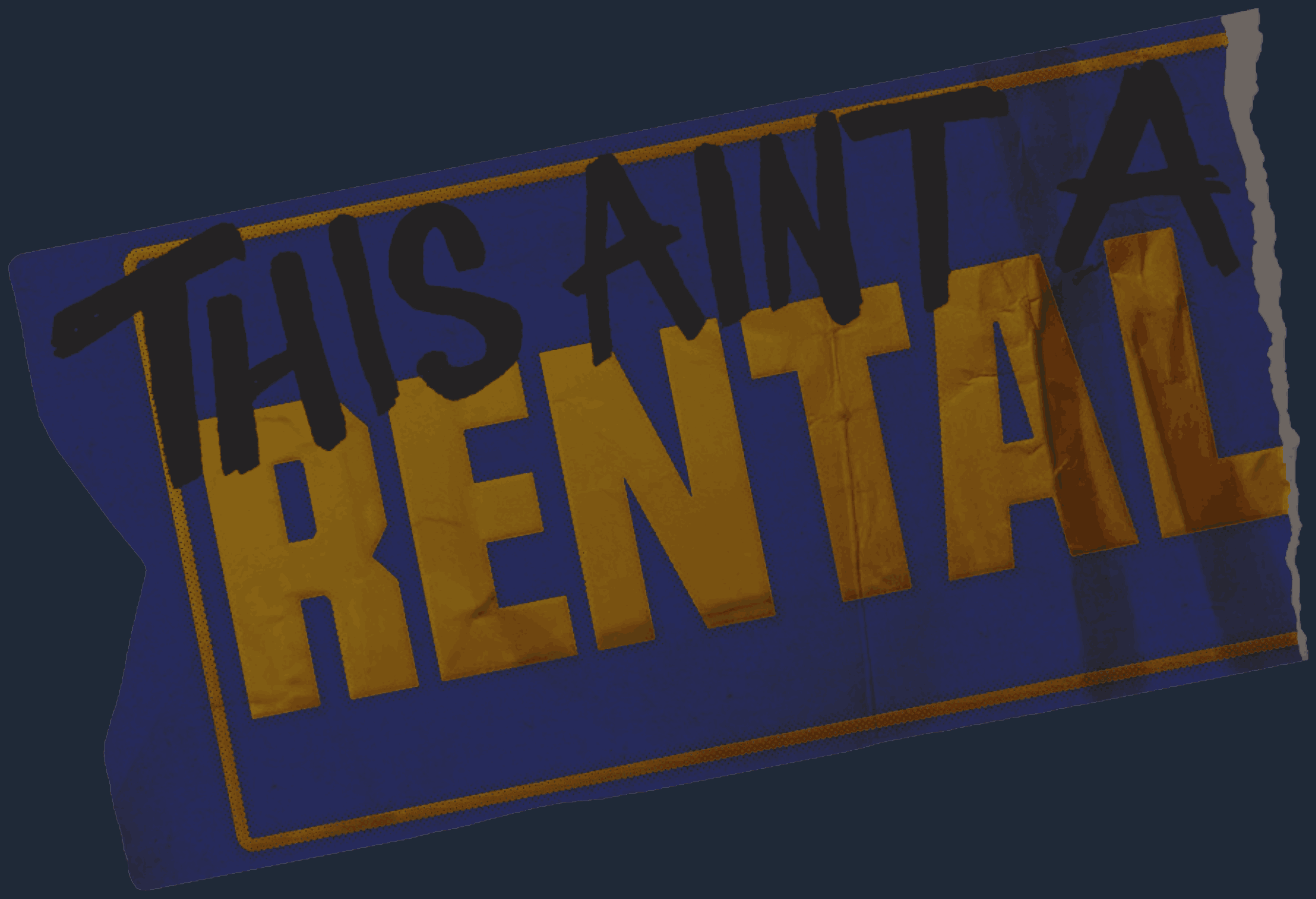 Sticker | Ain't A Rental (Foil) Image