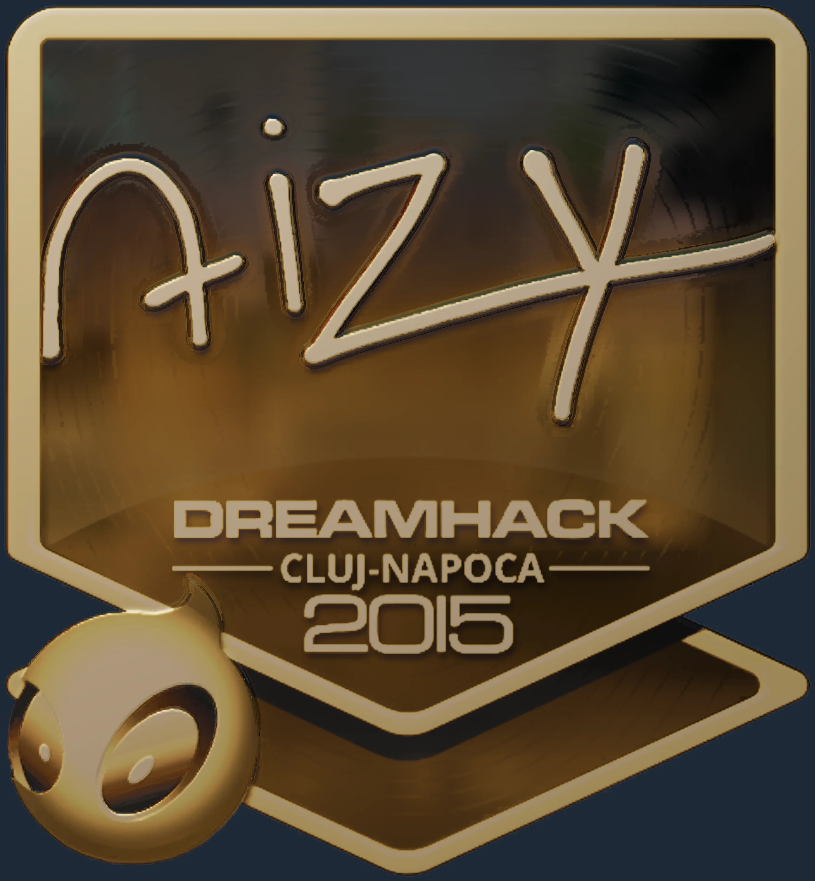 Sticker | aizy (Gold) | Cluj-Napoca 2015 Image