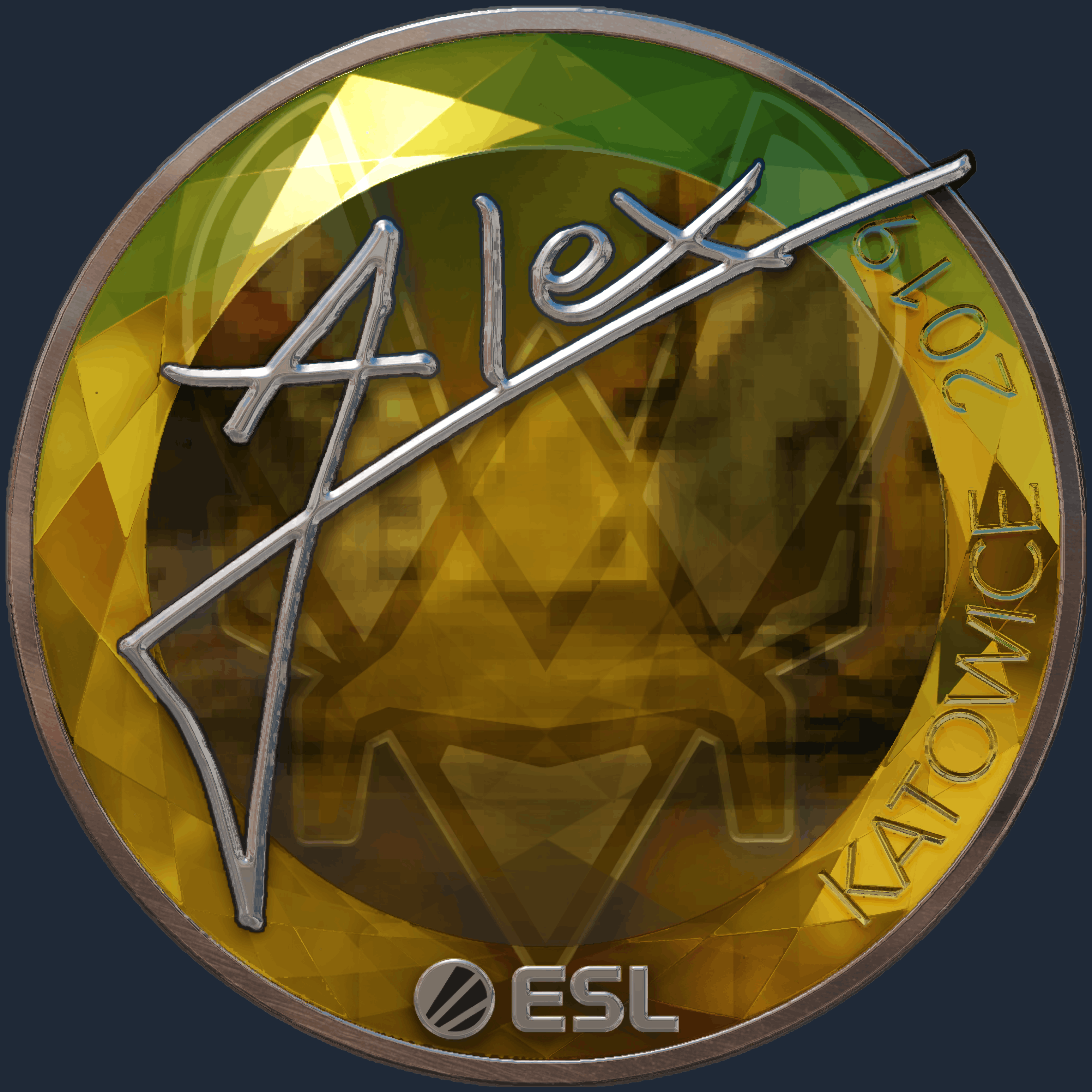 Sticker | ALEX (Foil) | Katowice 2019 Image