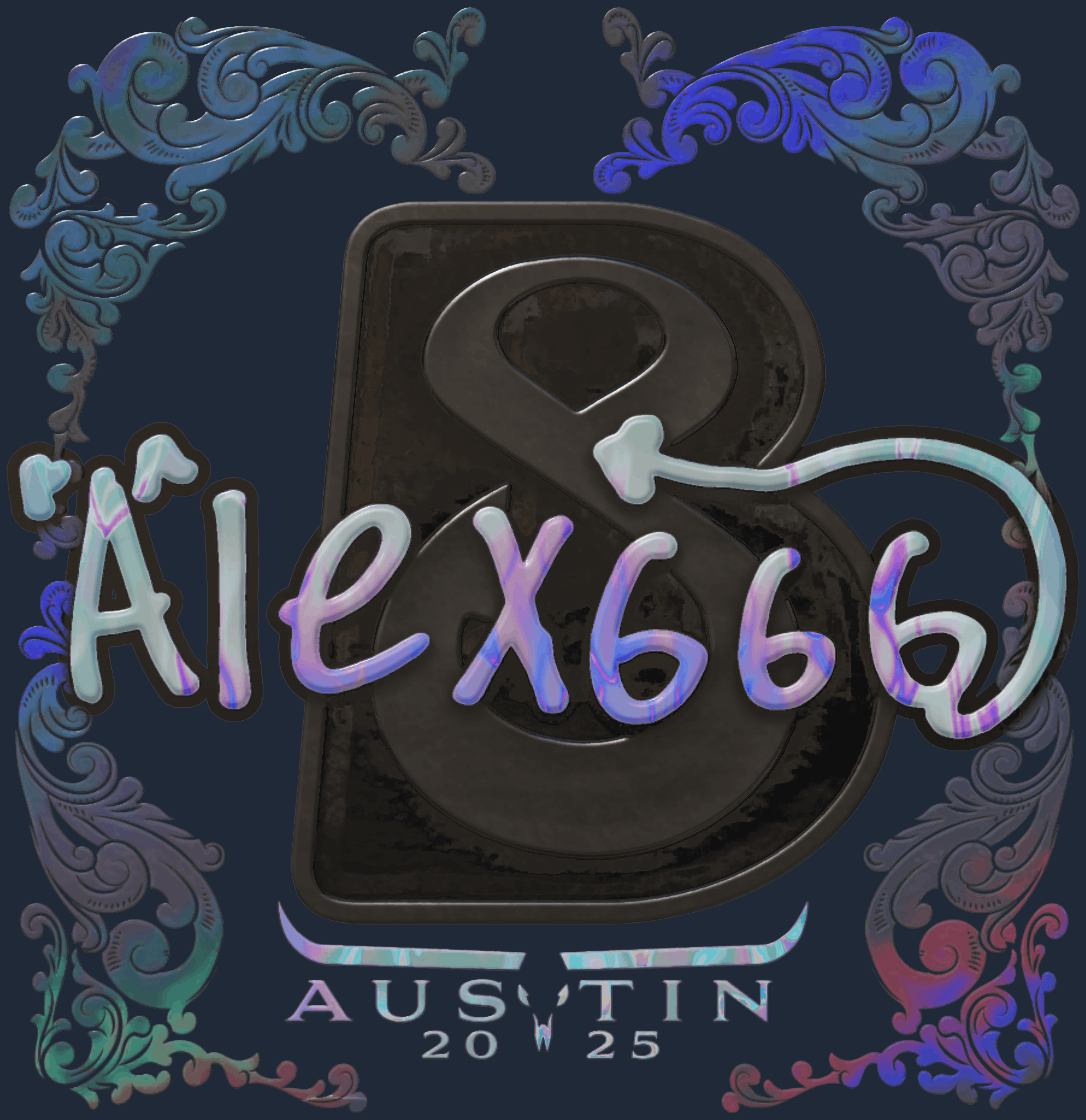 Sticker | alex666 (Holo) | Austin 2025 Image