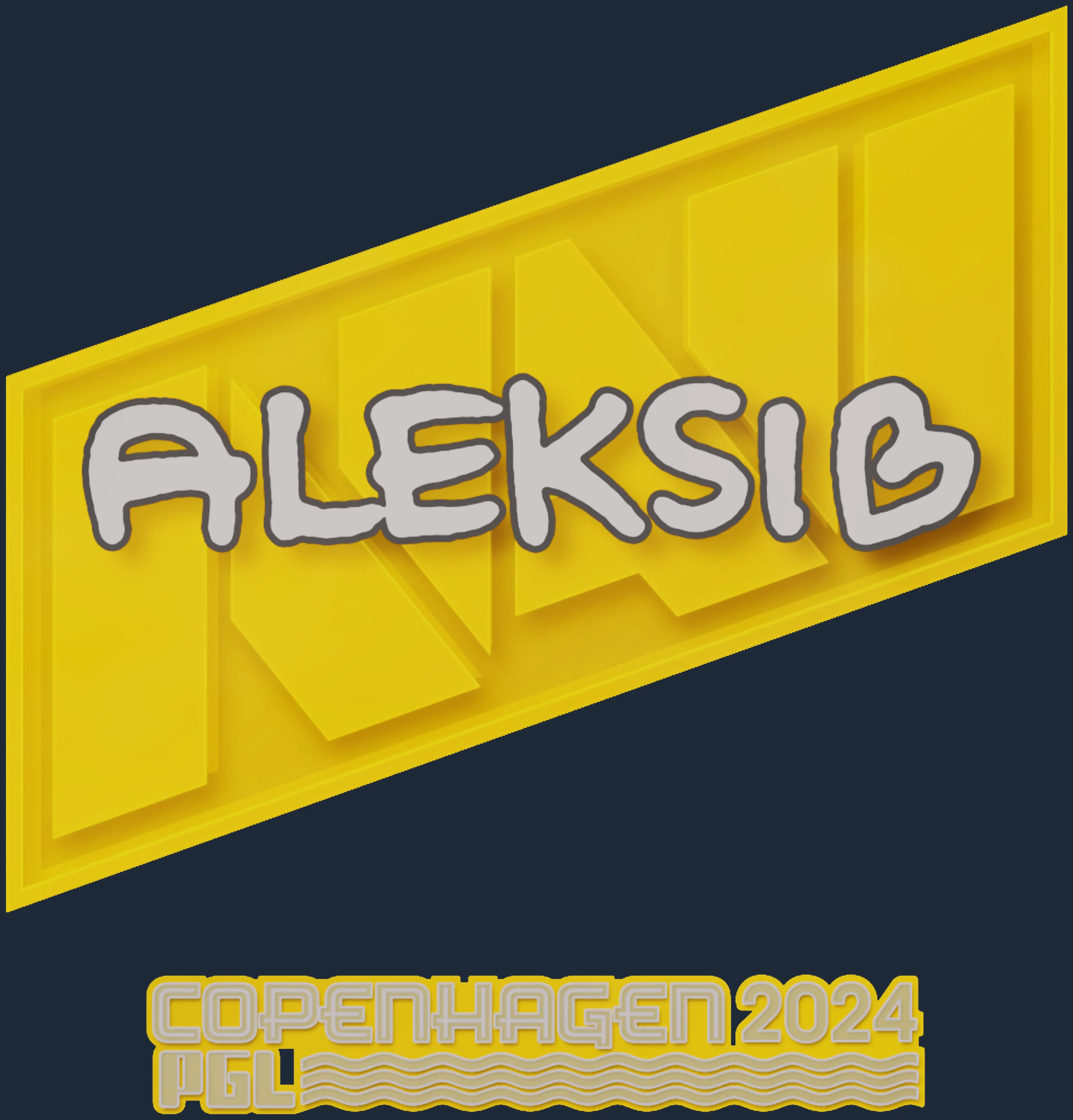 Sticker | Aleksib | Copenhagen 2024 Image
