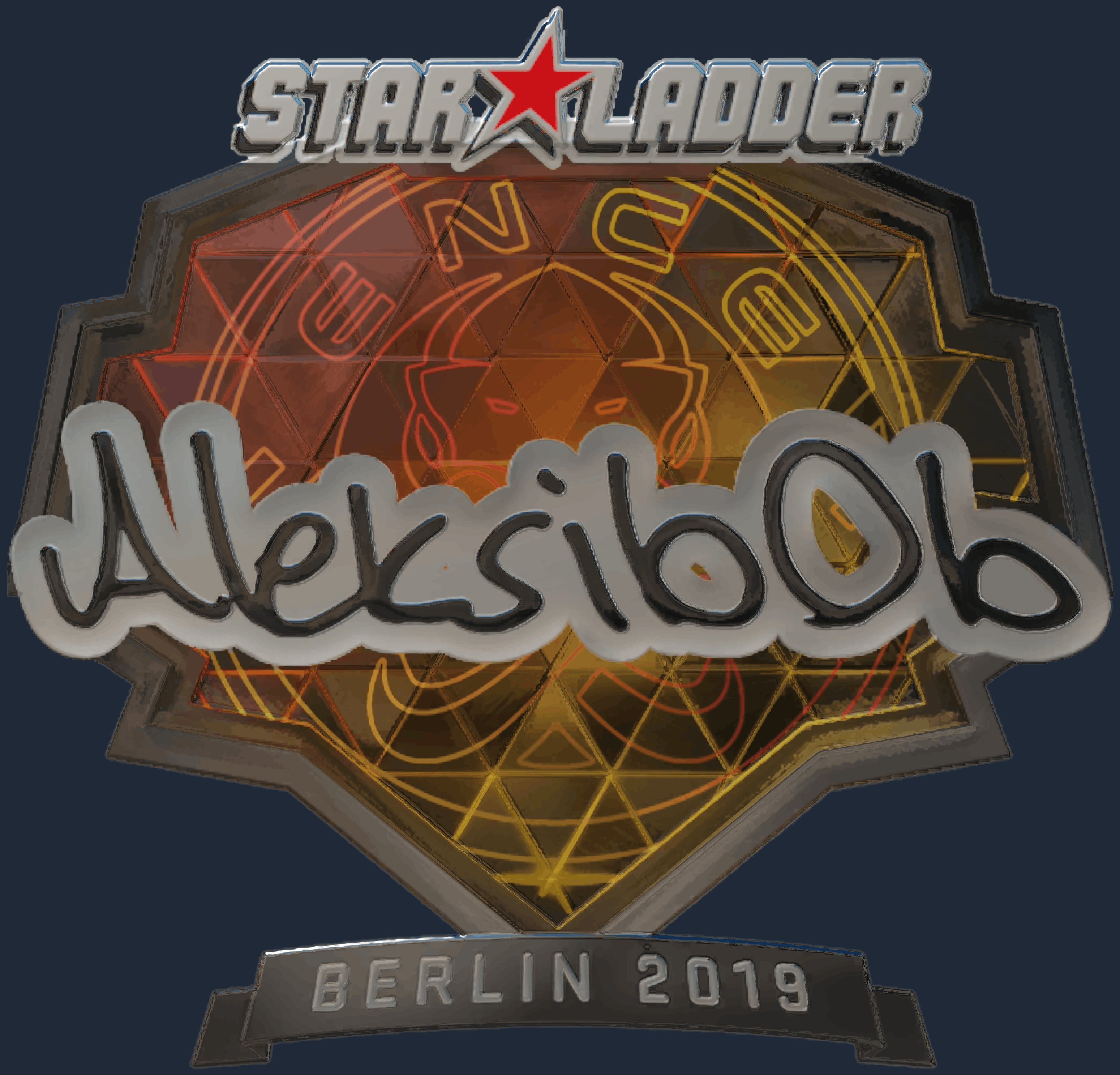 Sticker | Aleksib (Foil) | Berlin 2019 Image