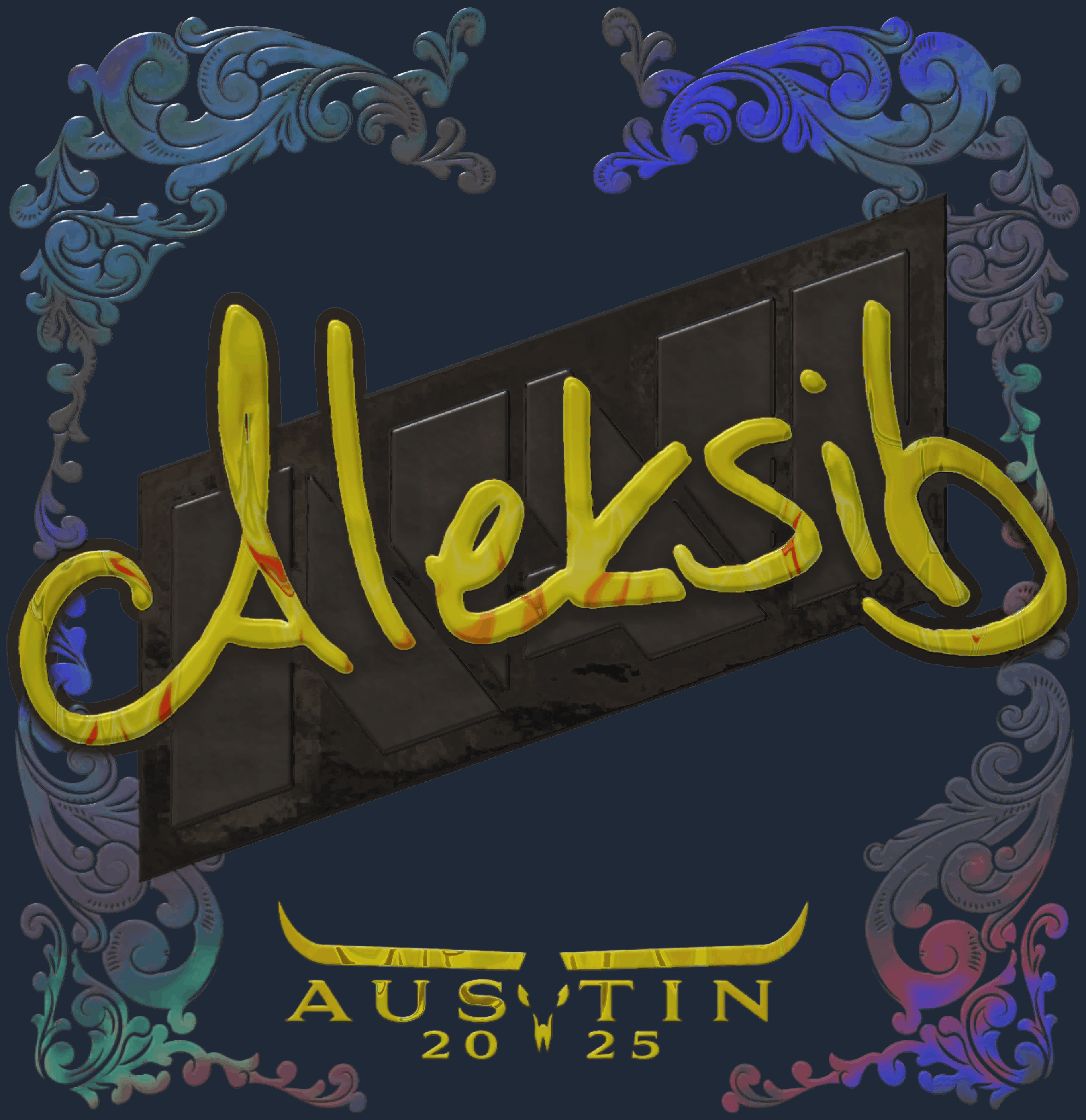 Sticker | Aleksib (Holo) | Austin 2025 Image