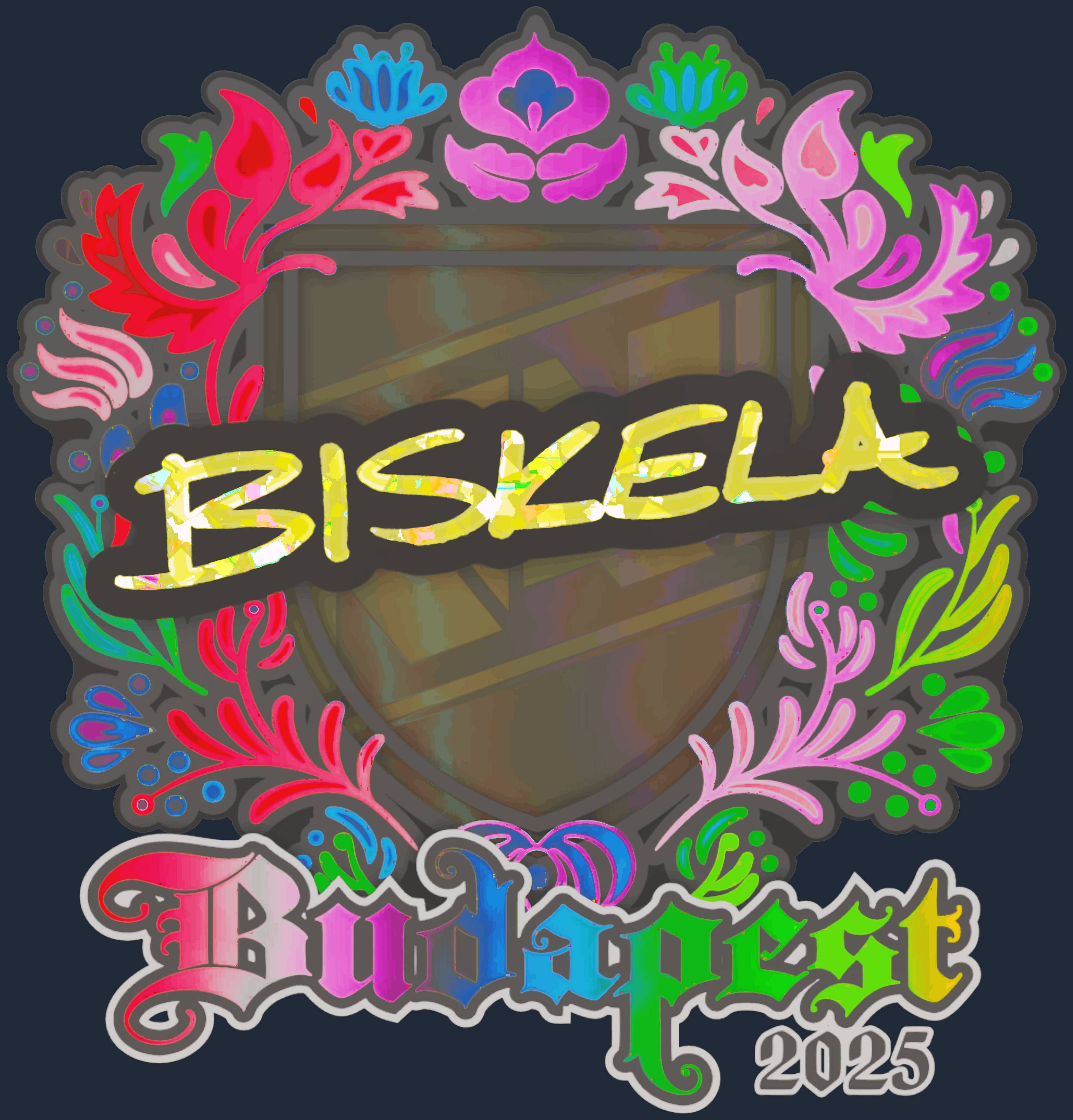 Sticker | Aleksib (Holo) | Budapest 2025 Image