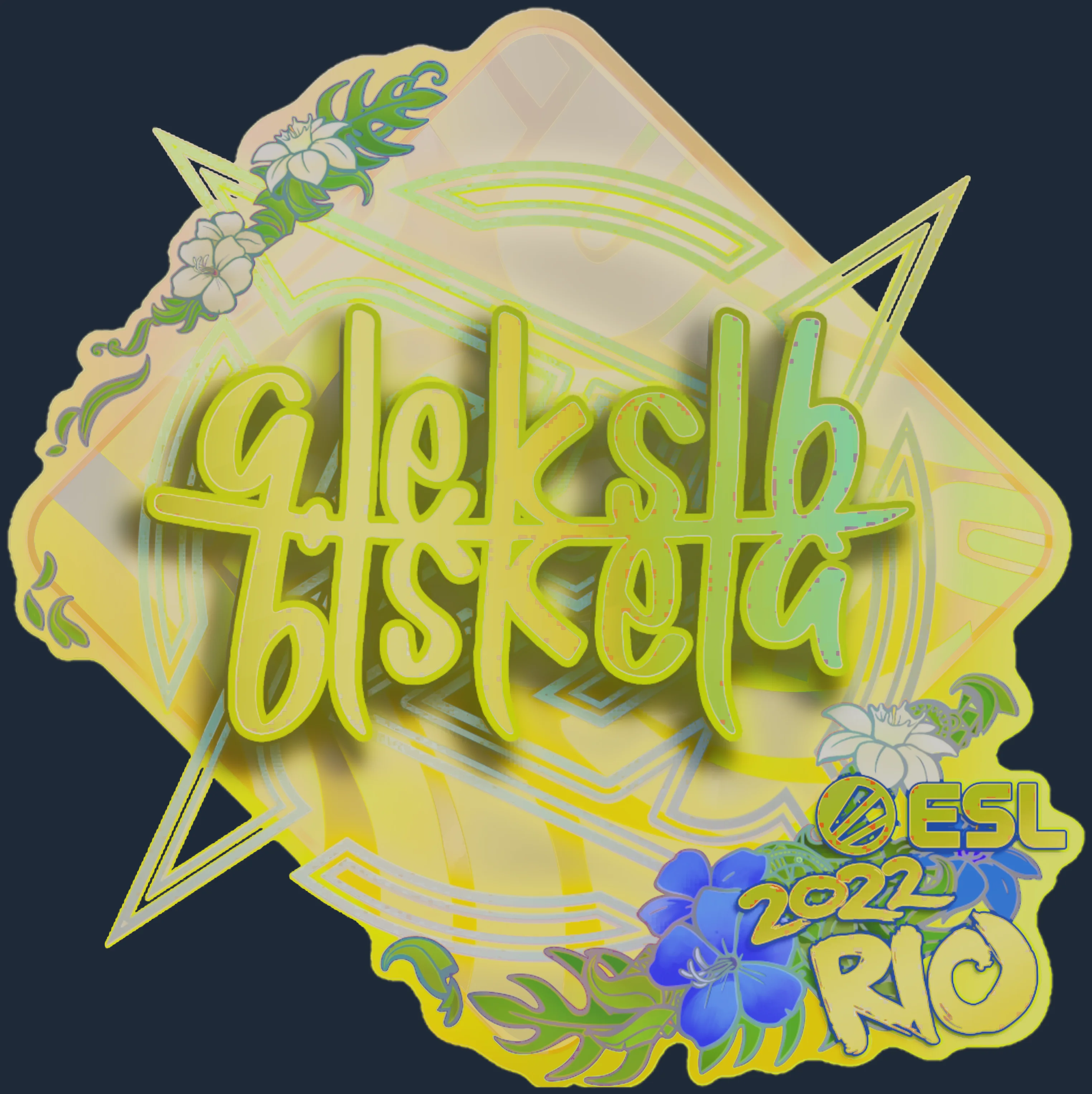 Sticker | Aleksib (Holo) | Rio 2022 Image