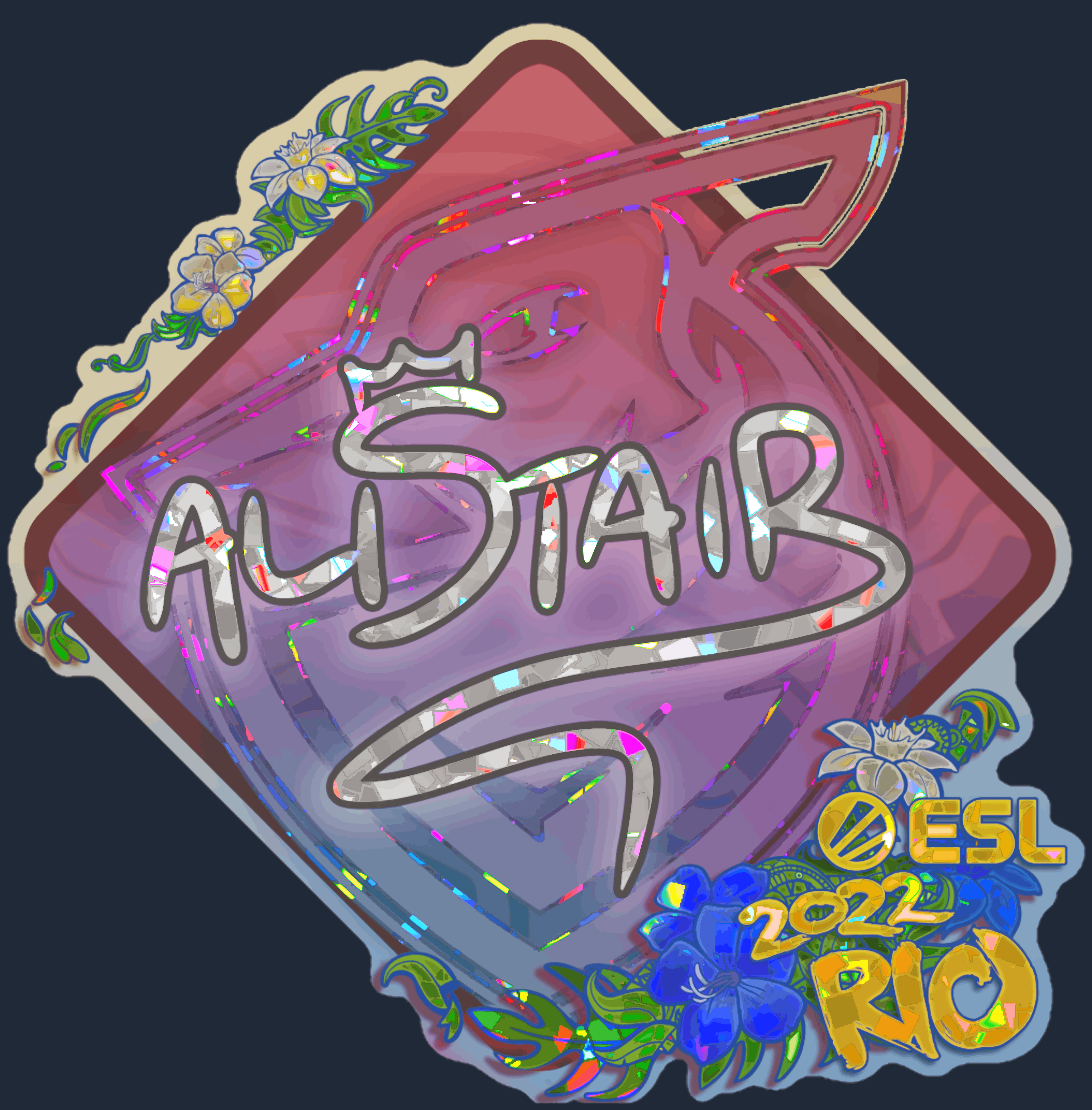 Sticker | aliStair (Glitter) | Rio 2022 Image