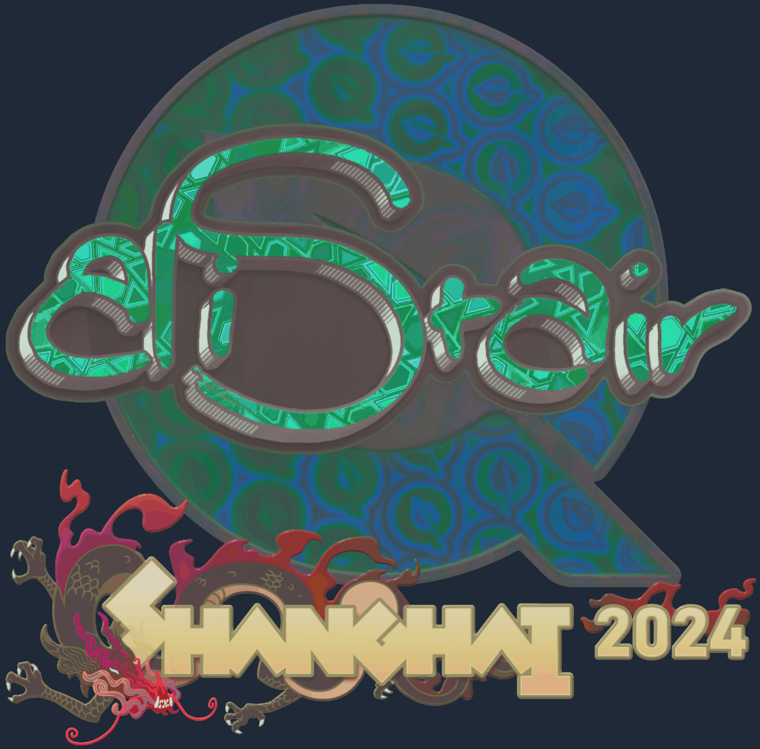 Sticker | aliStair (Holo) | Shanghai 2024 Image
