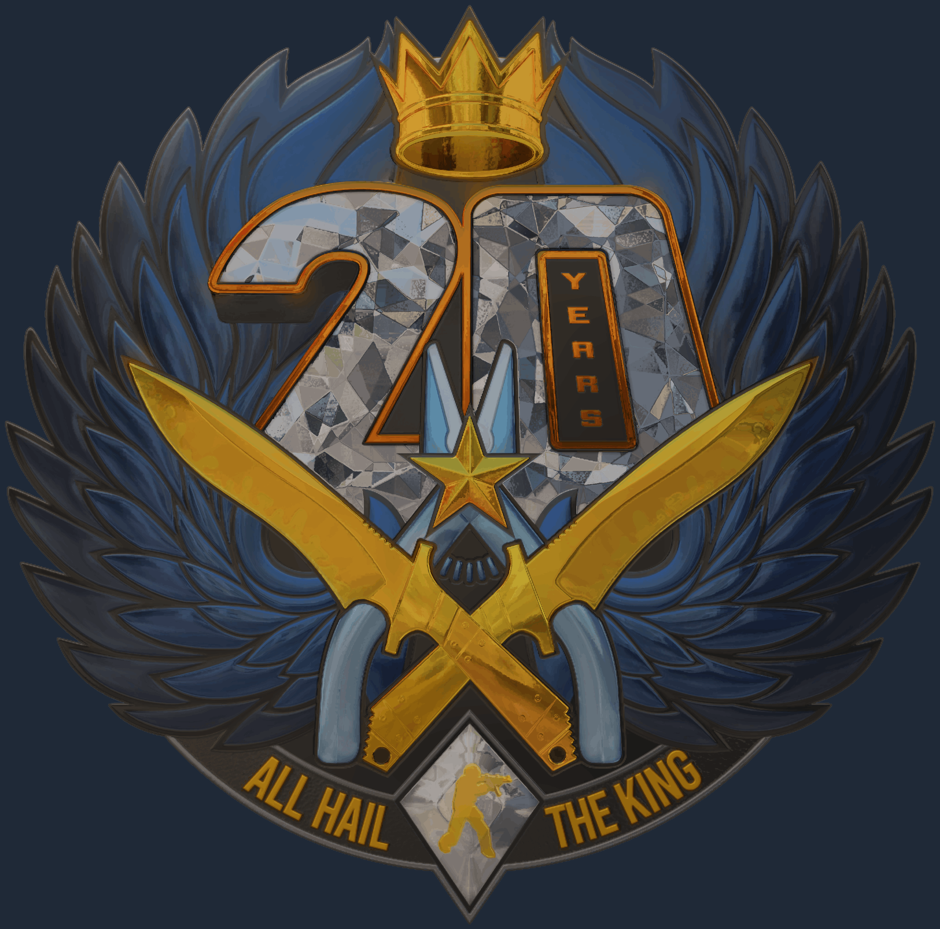 Sticker | All Hail the King (Foil) Image
