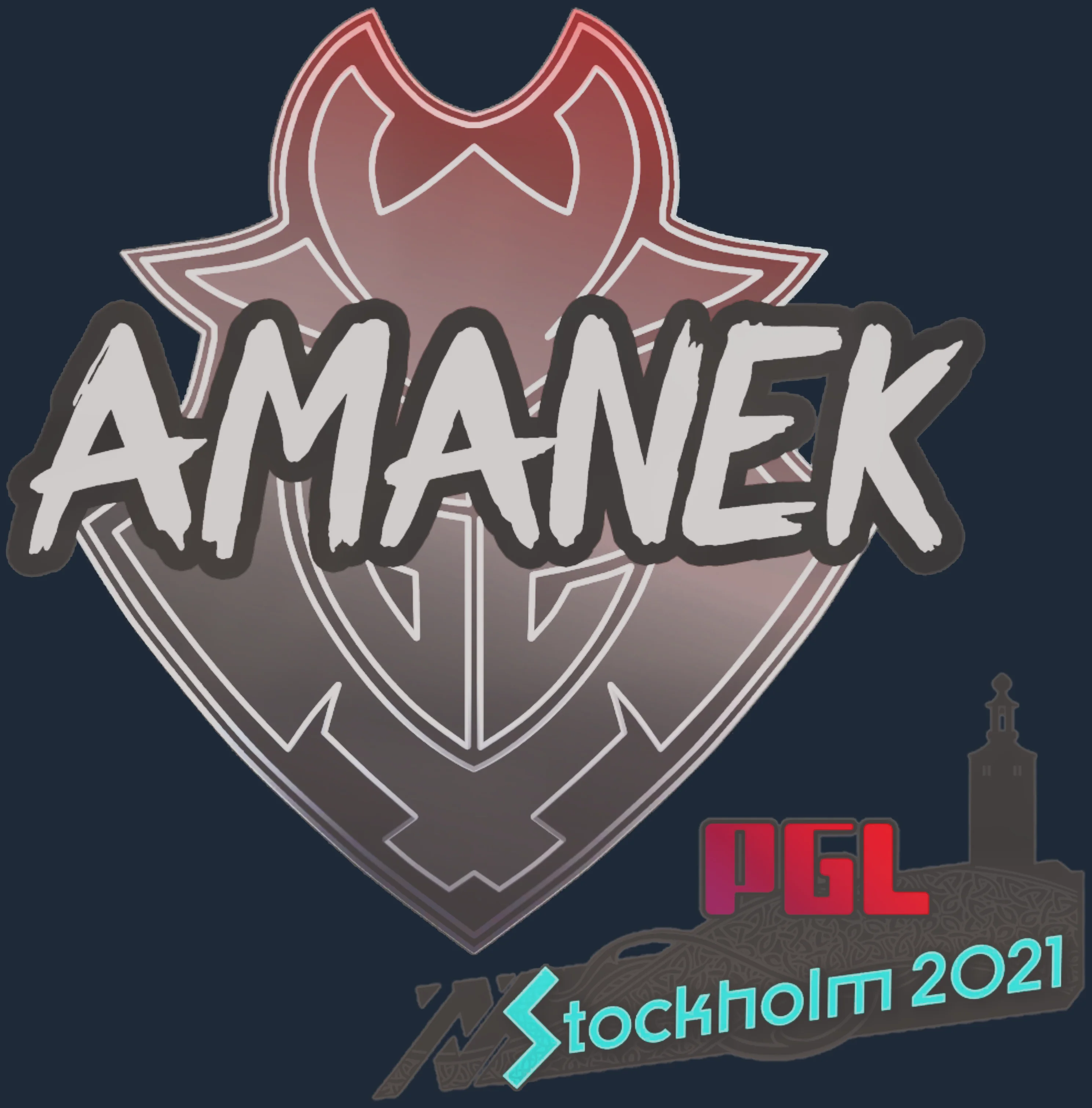 Sticker | AMANEK | Stockholm 2021 Image