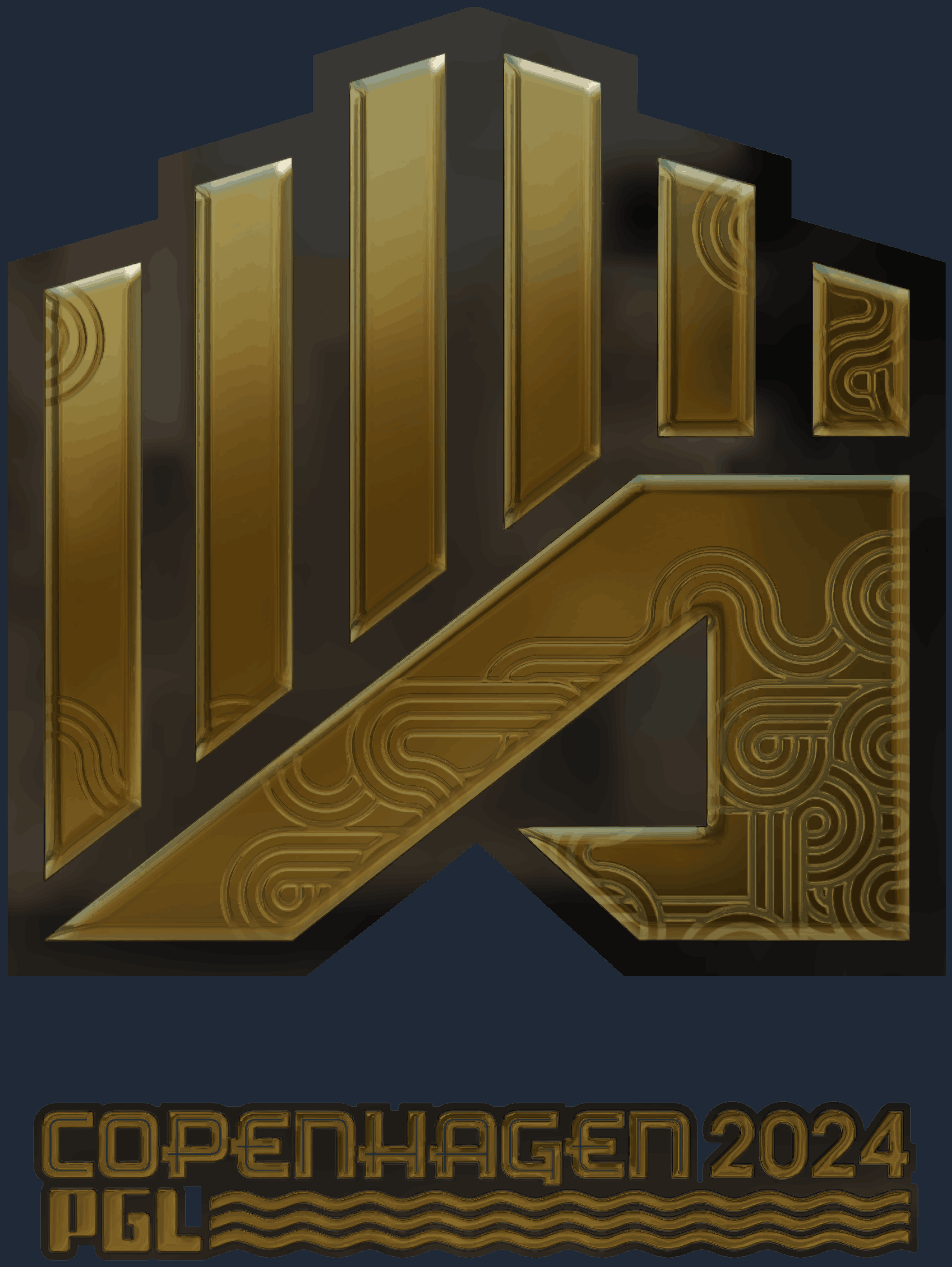 Sticker | AMKAL ESPORTS (Gold) | Copenhagen 2024 Image