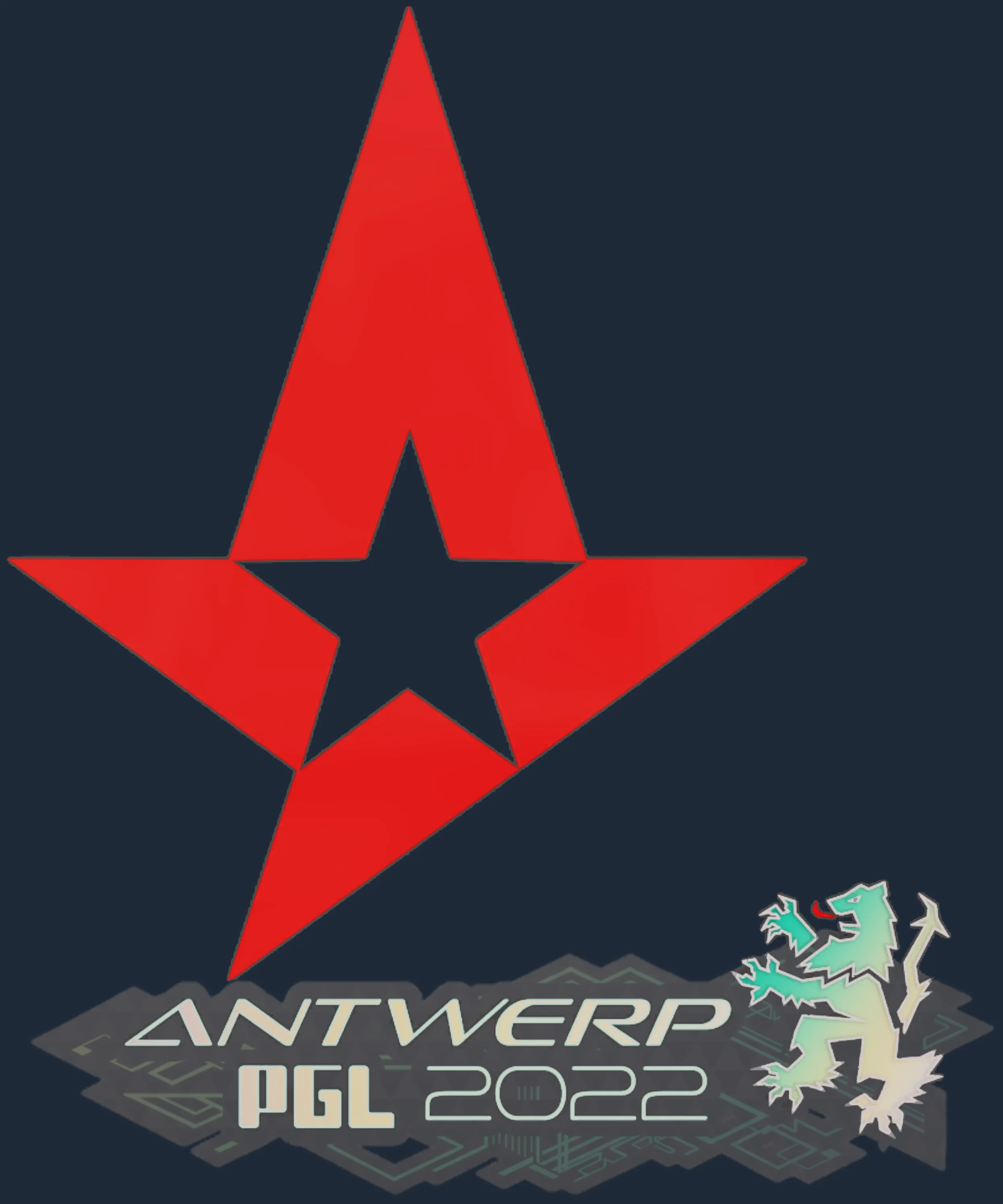 Sticker | Astralis | Antwerp 2022 Image