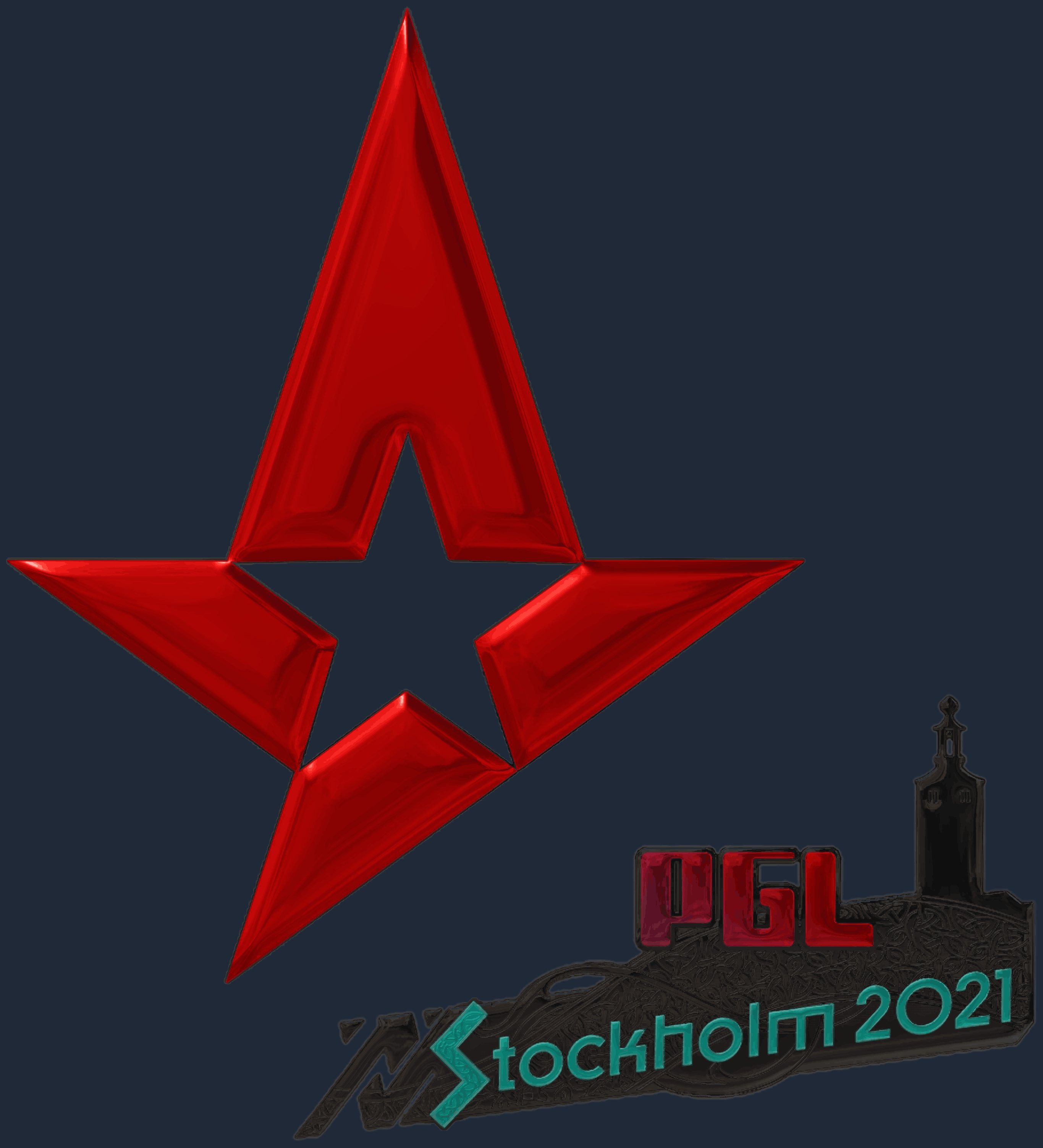 Sticker | Astralis (Foil) | Stockholm 2021 Image