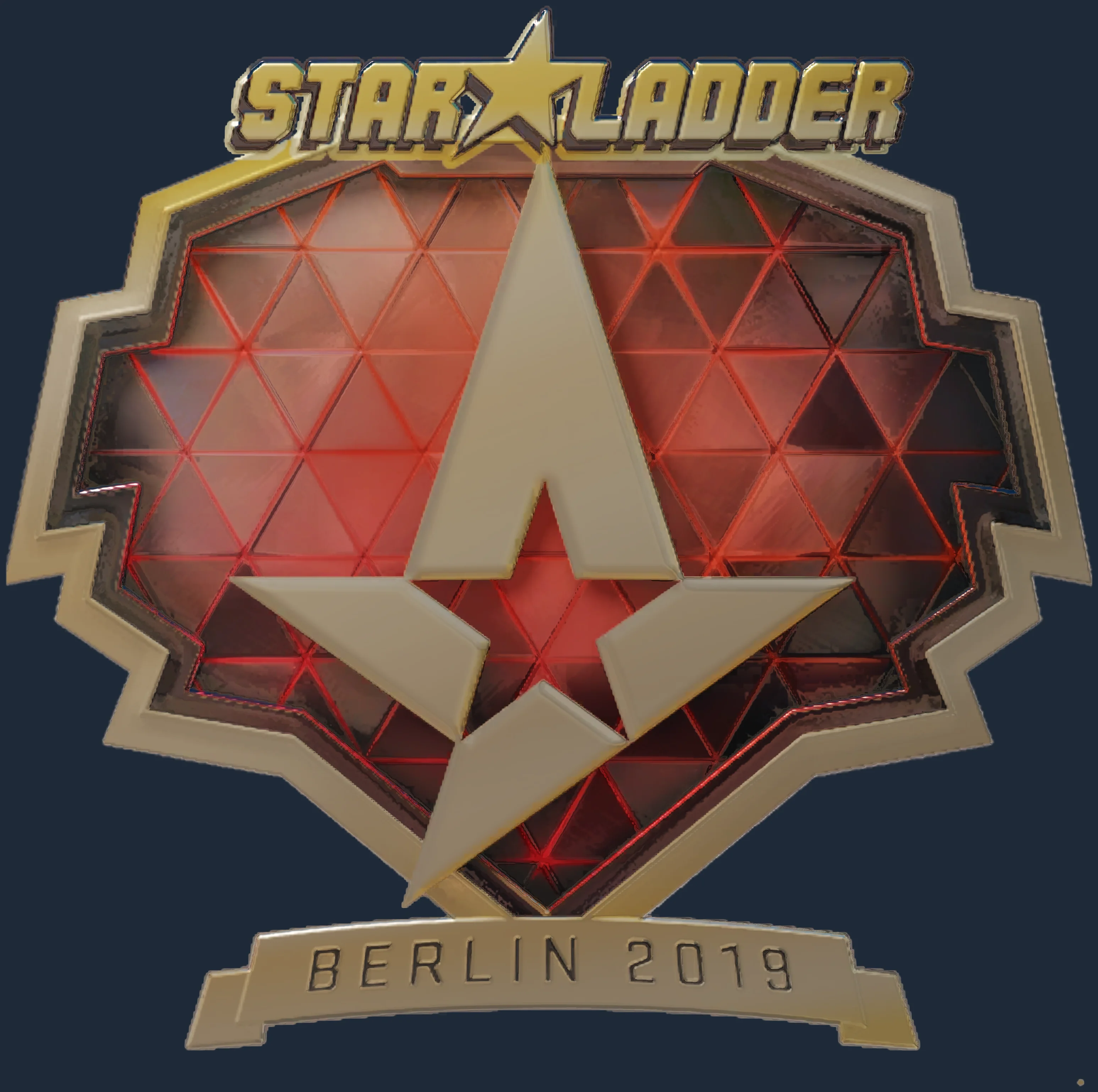 Sticker | Astralis (Gold) | Berlin 2019 Image