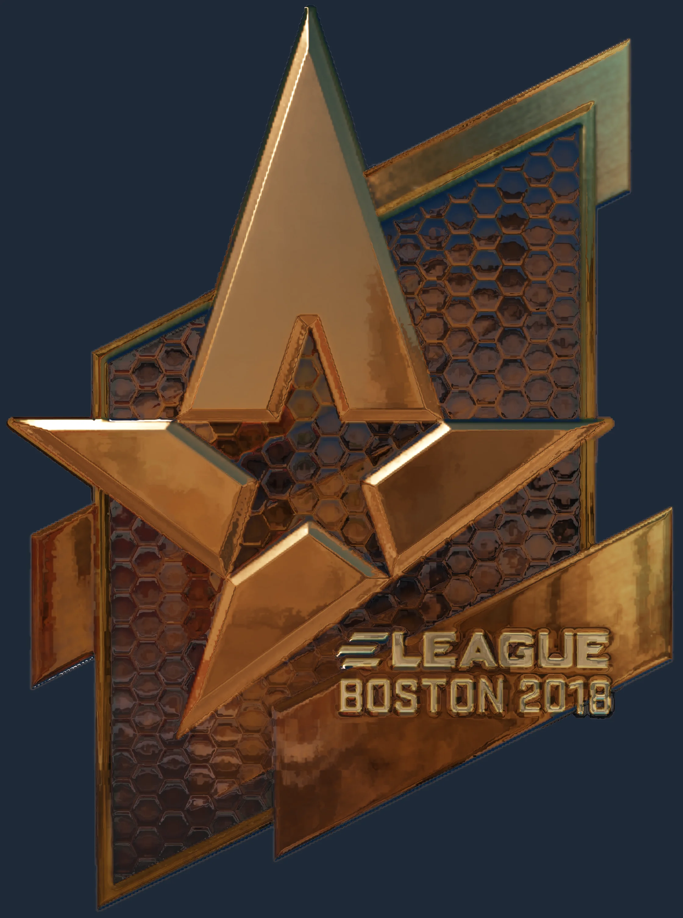Sticker | Astralis (Gold) | Boston 2018 Image