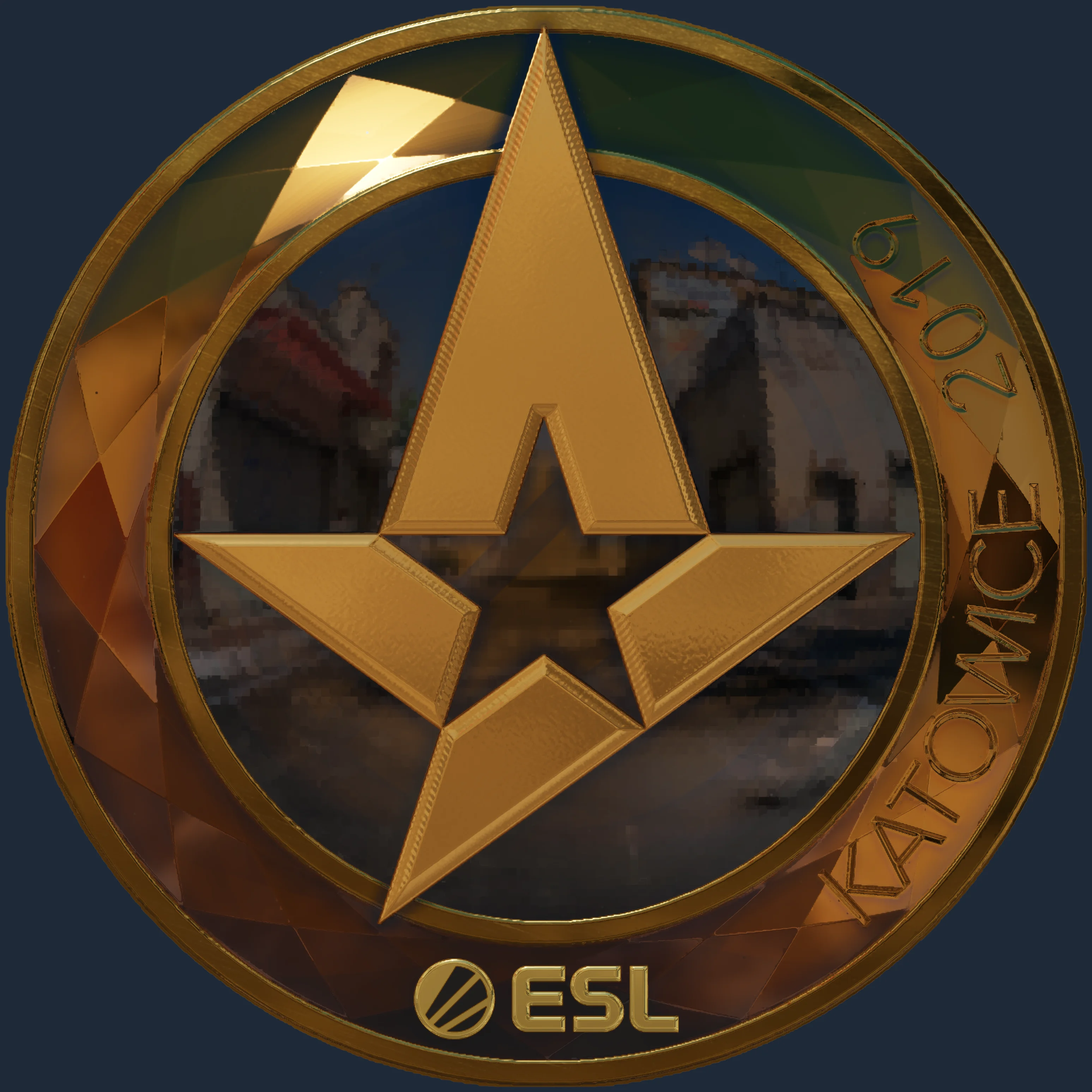 Sticker | Astralis (Gold) | Katowice 2019 Image