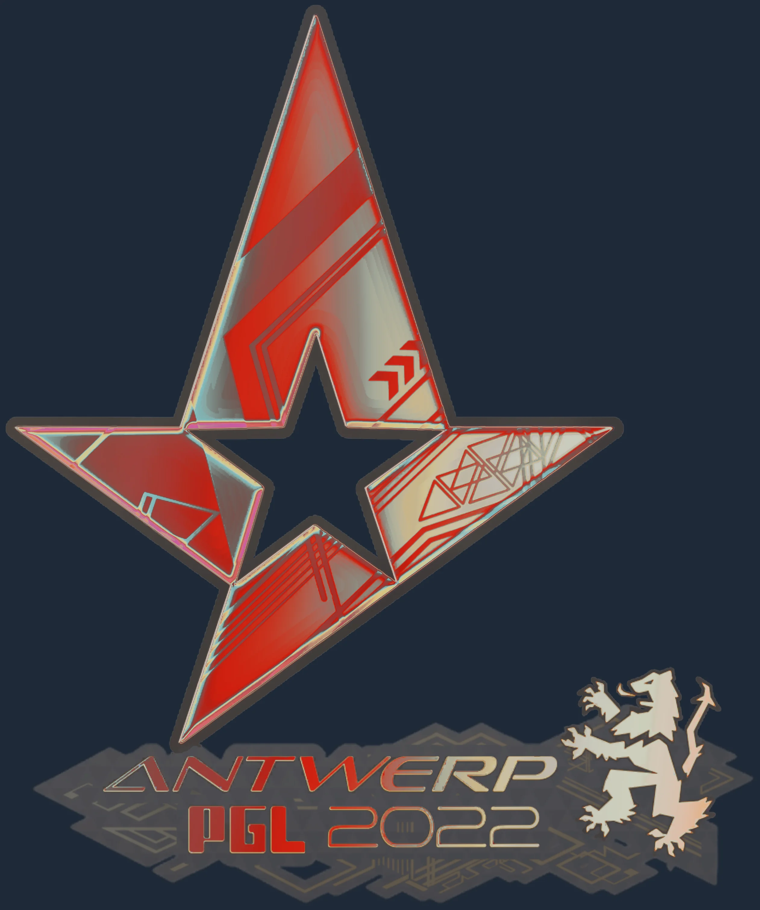Sticker | Astralis (Holo) | Antwerp 2022 Image