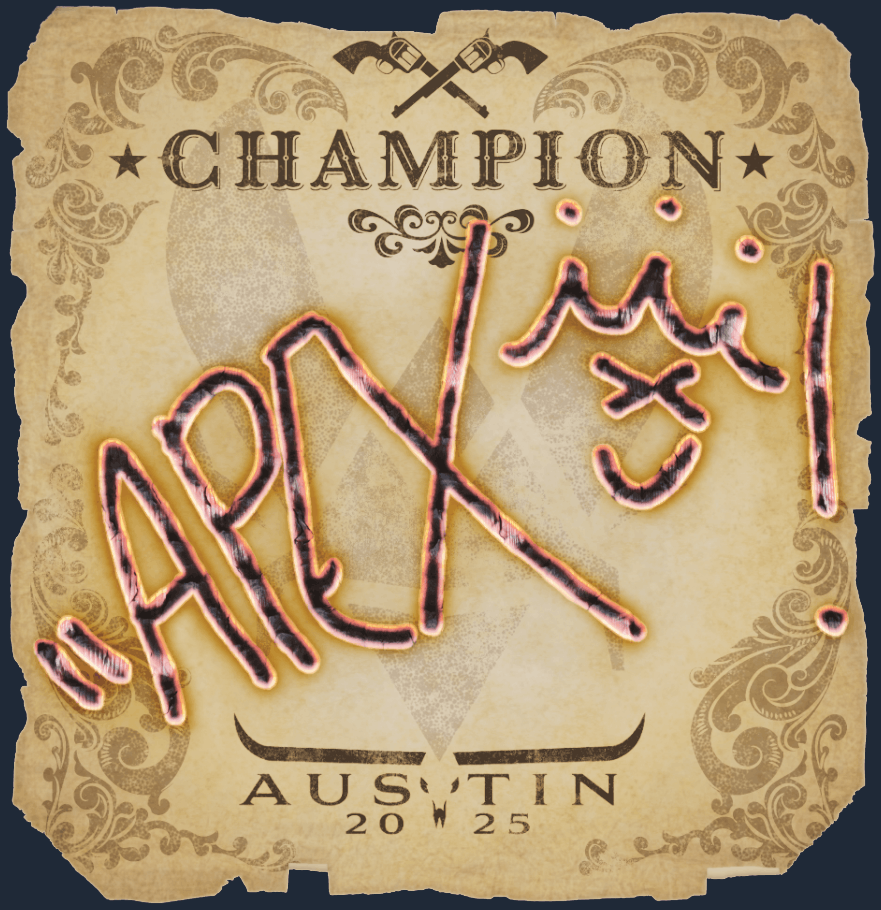 Sticker | apEX (Champion) | Austin 2025 Image