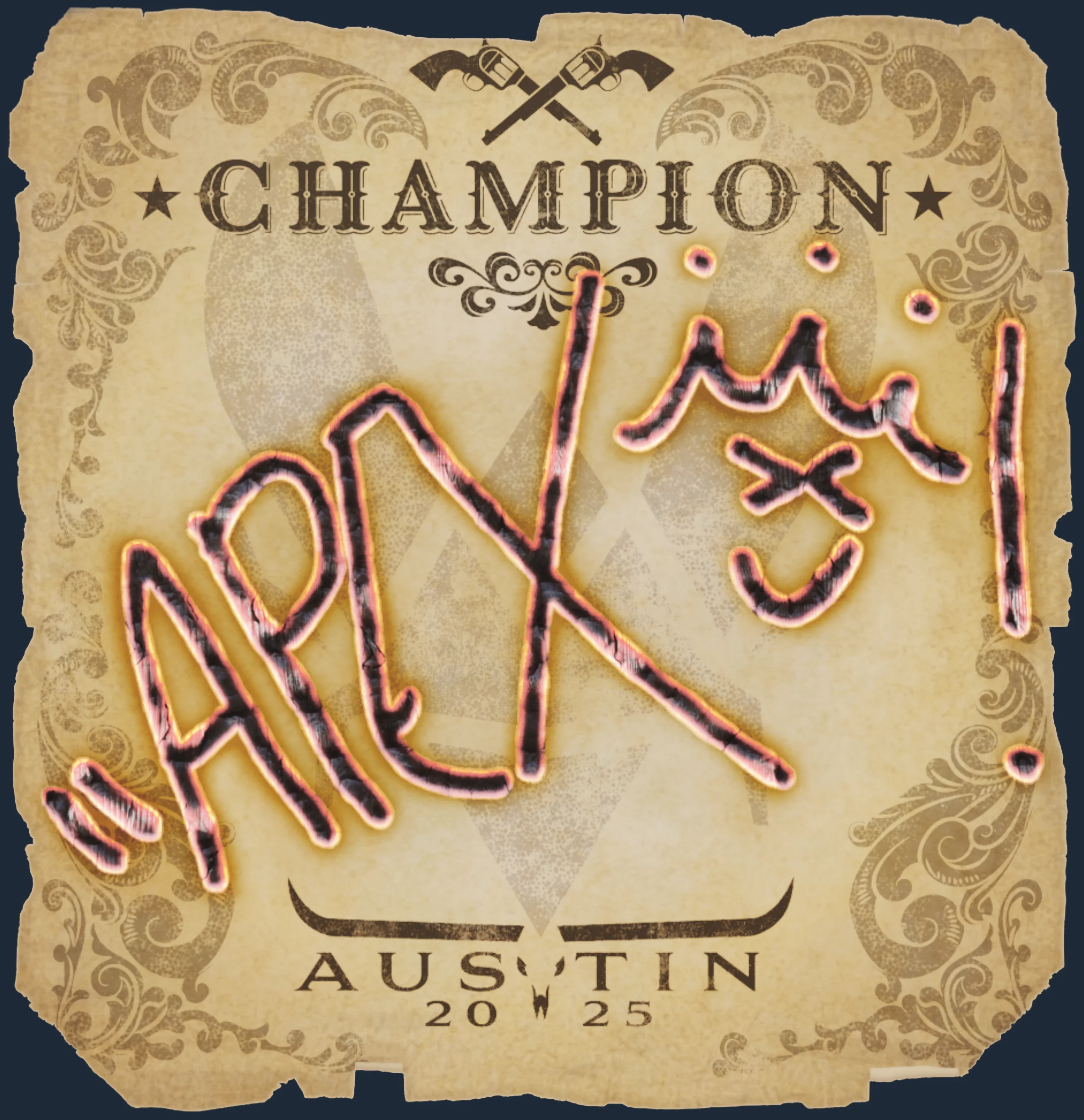 Sticker | apEX (Champion) | Austin 2025 Image