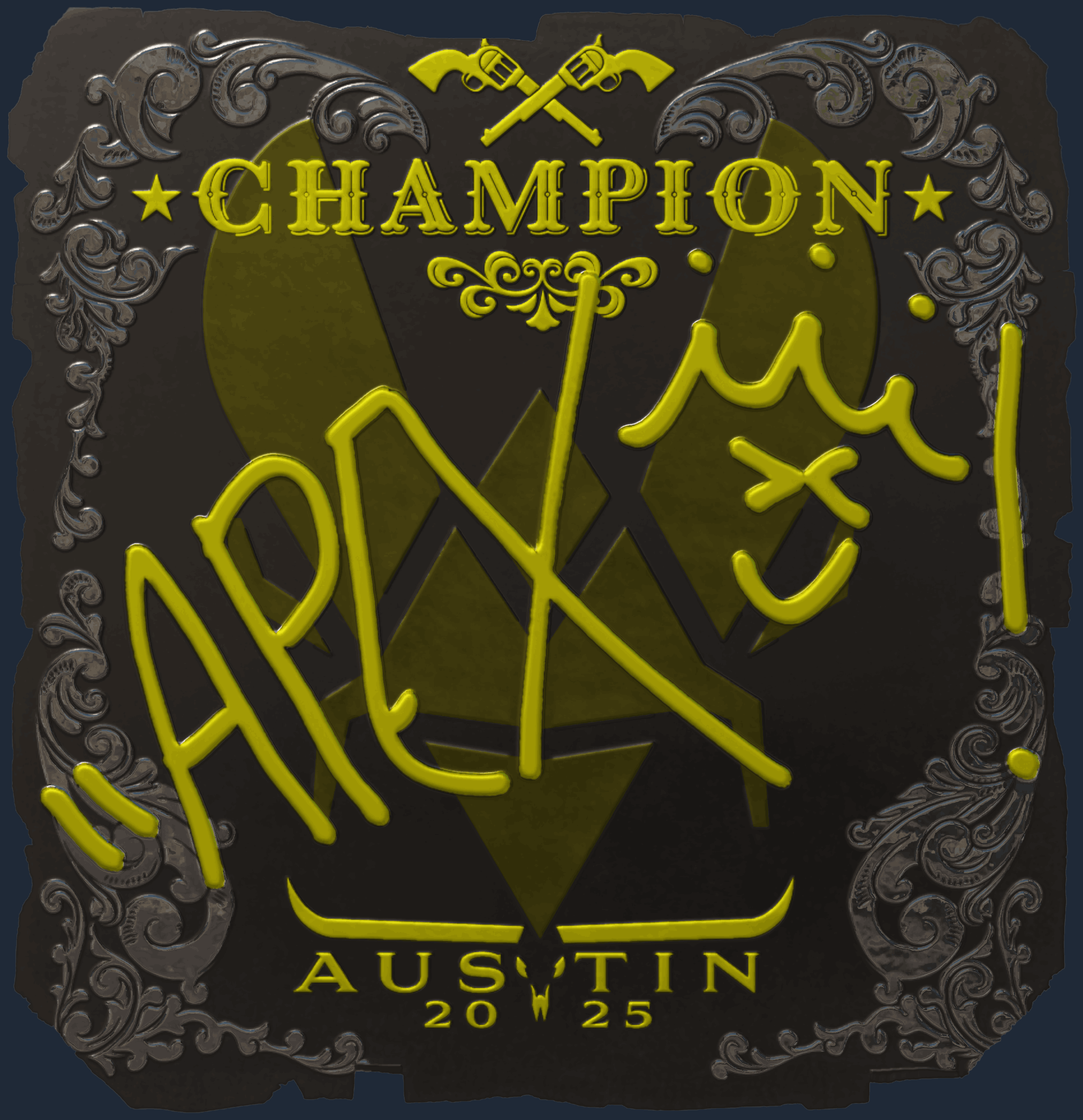 Sticker | apEX (Foil, Champion) | Austin 2025 Image