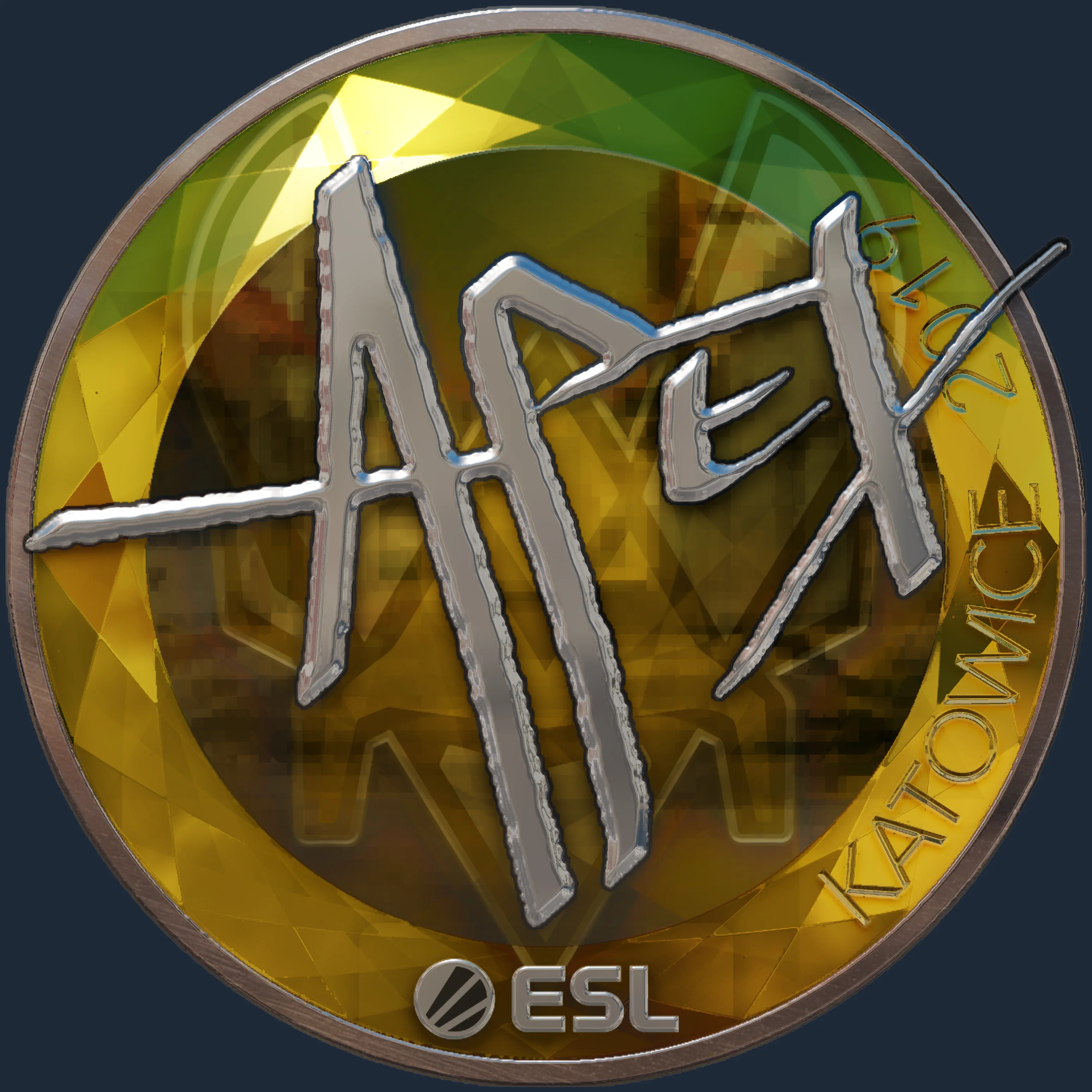 Sticker | apEX (Foil) | Katowice 2019 Image