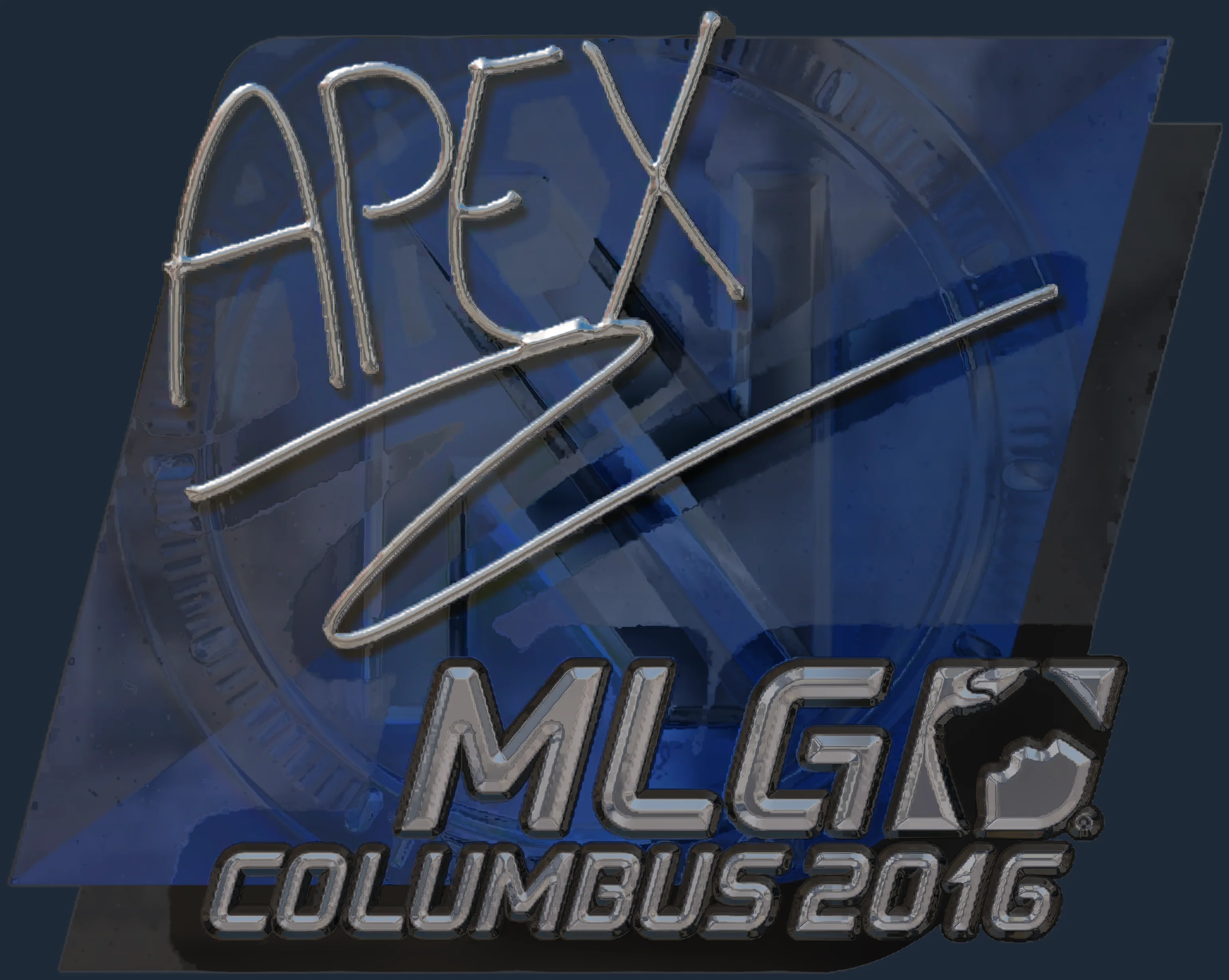Sticker | apEX (Foil) | MLG Columbus 2016 Image