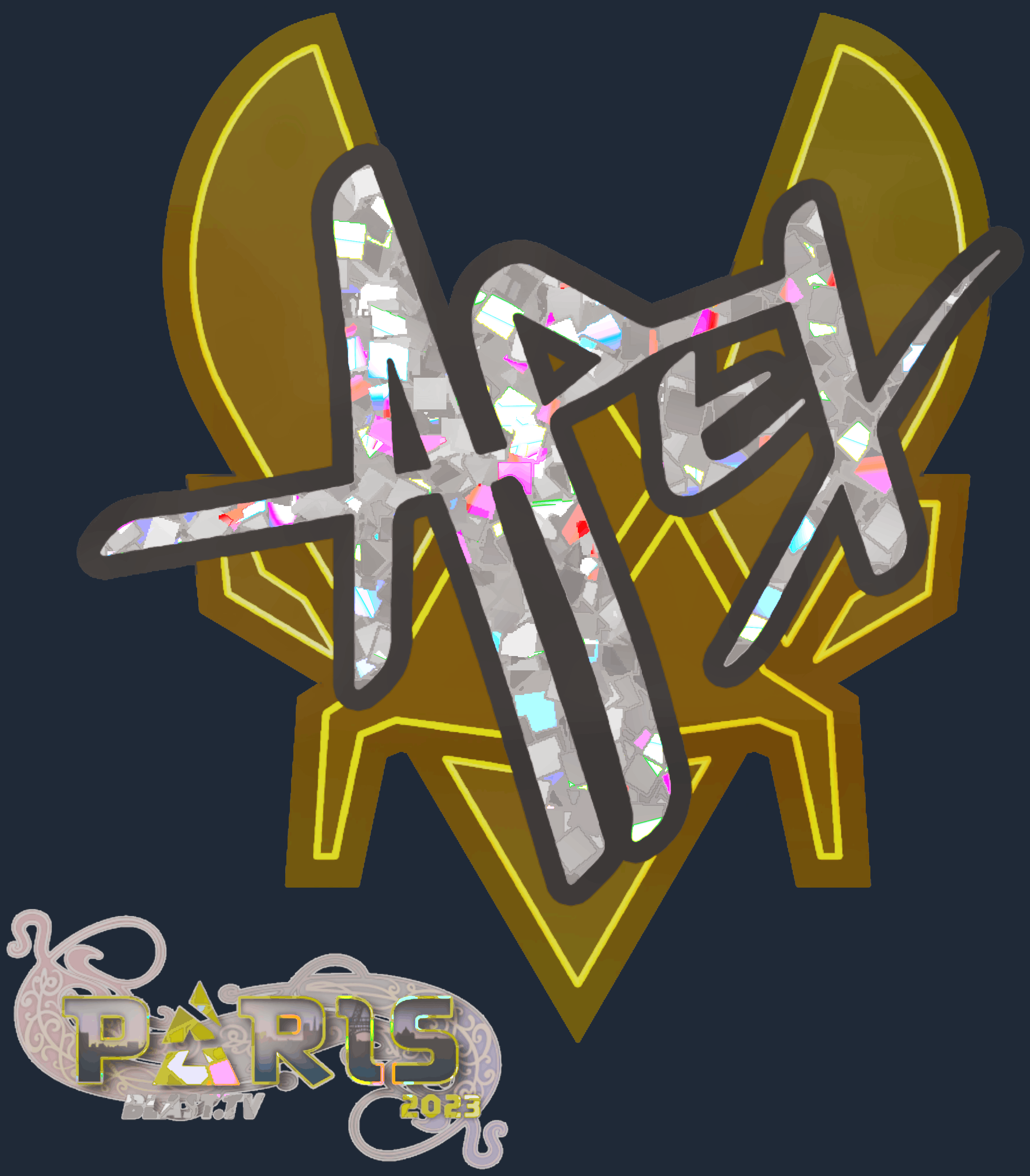 Sticker | apEX (Glitter) | Paris 2023 Image