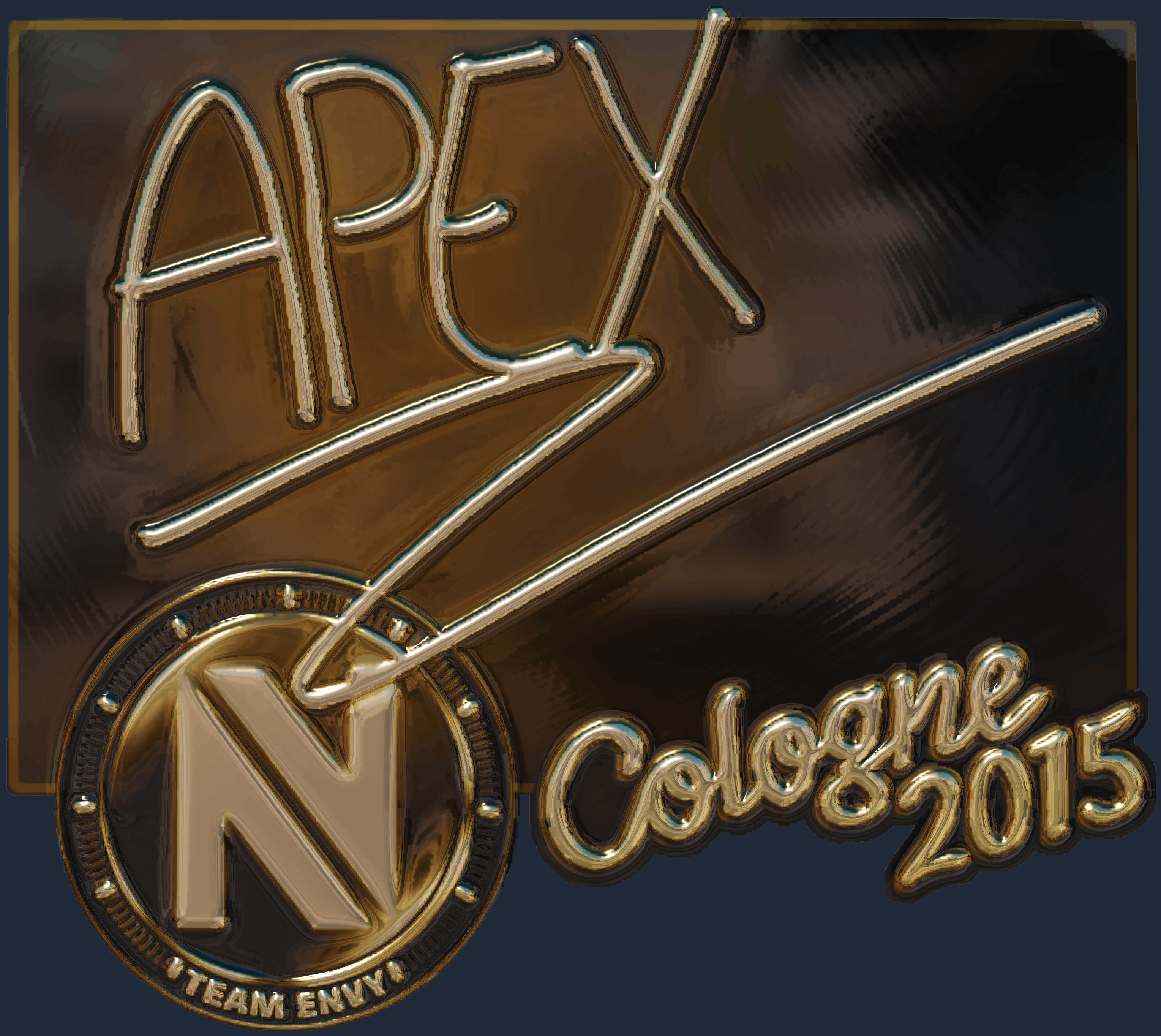 Sticker | apEX (Gold) | Cologne 2015 Image