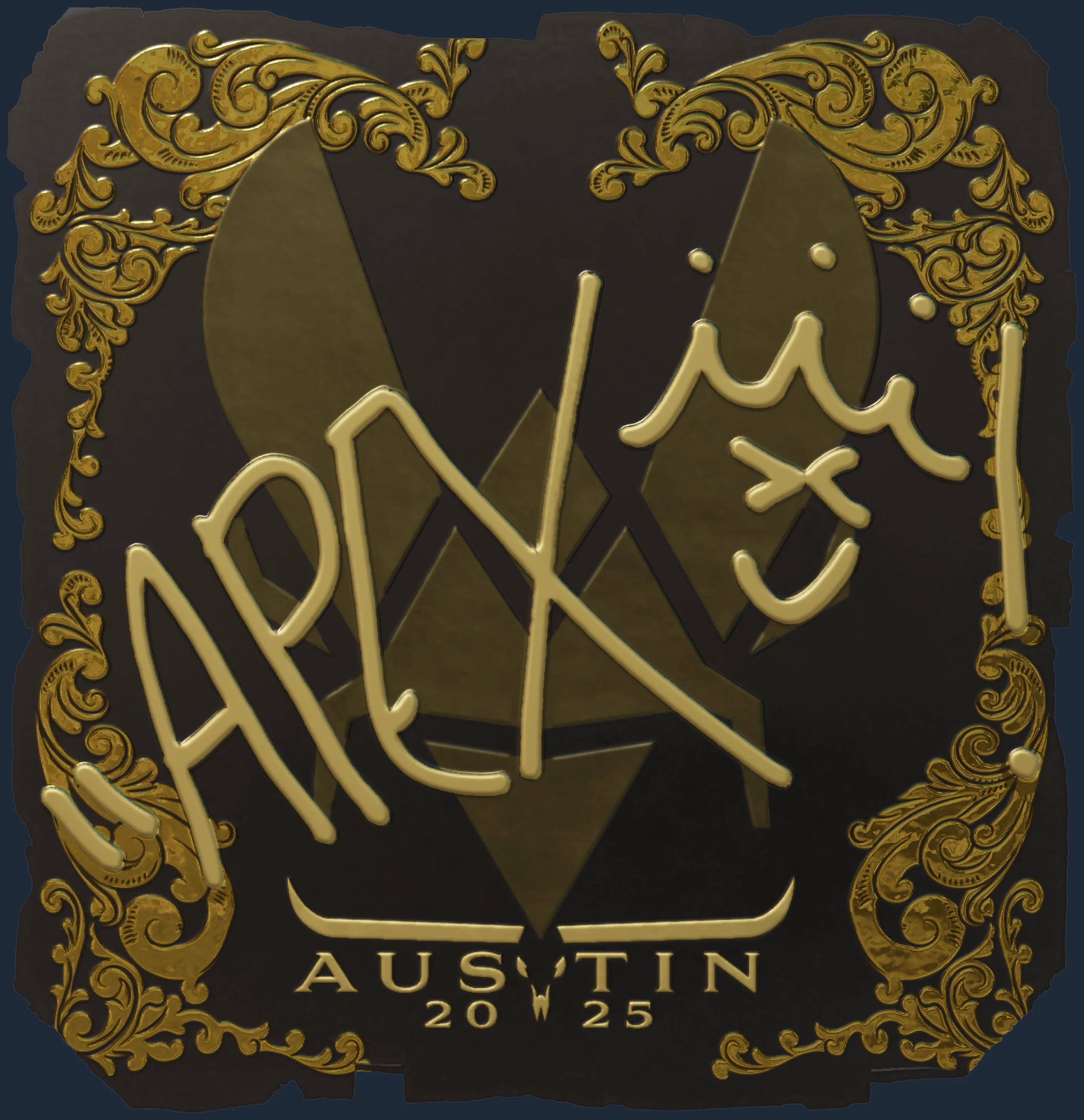 Sticker | apEX (Gold) | Austin 2025 Image