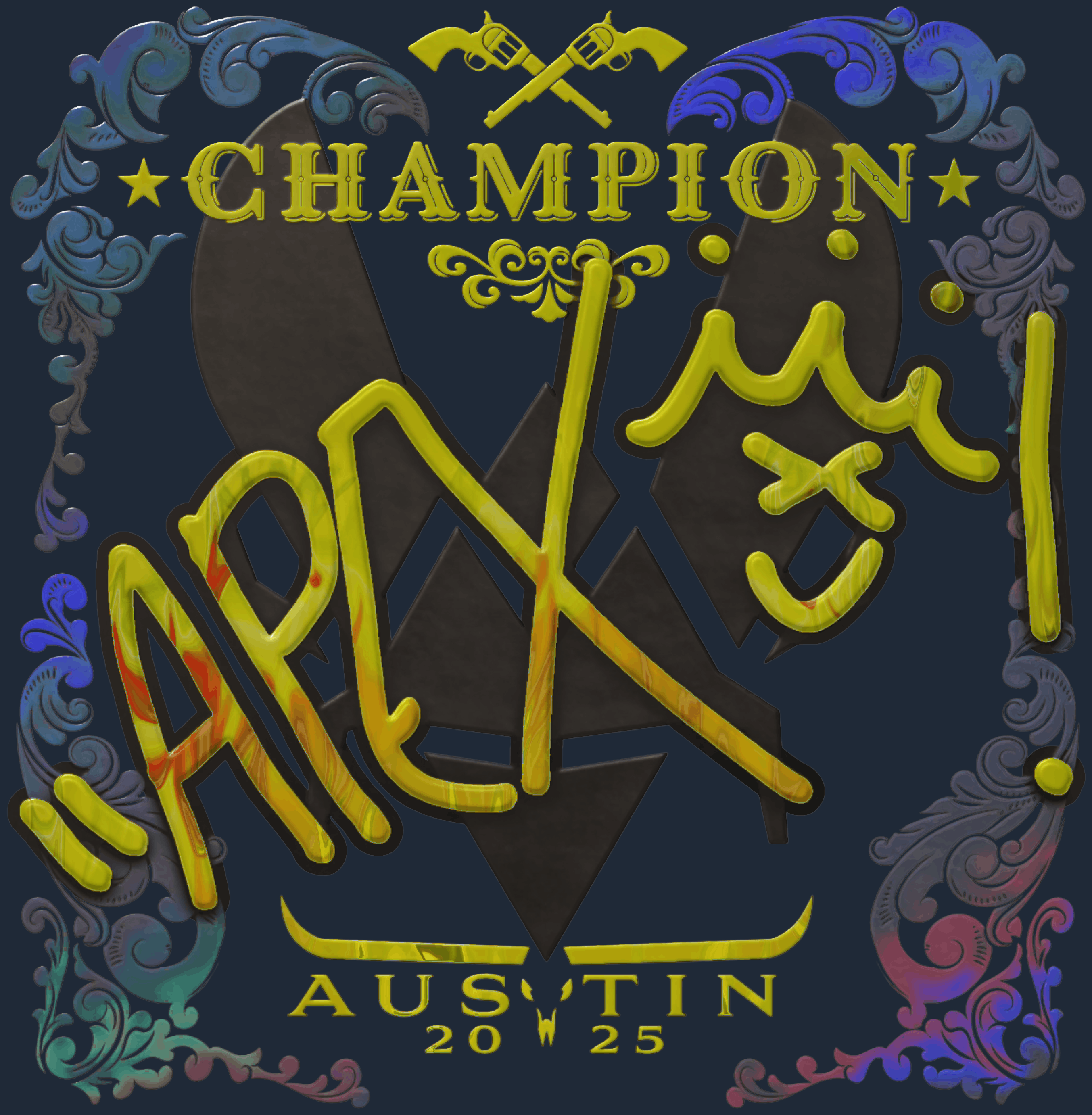Sticker | apEX (Holo, Champion) | Austin 2025 Image